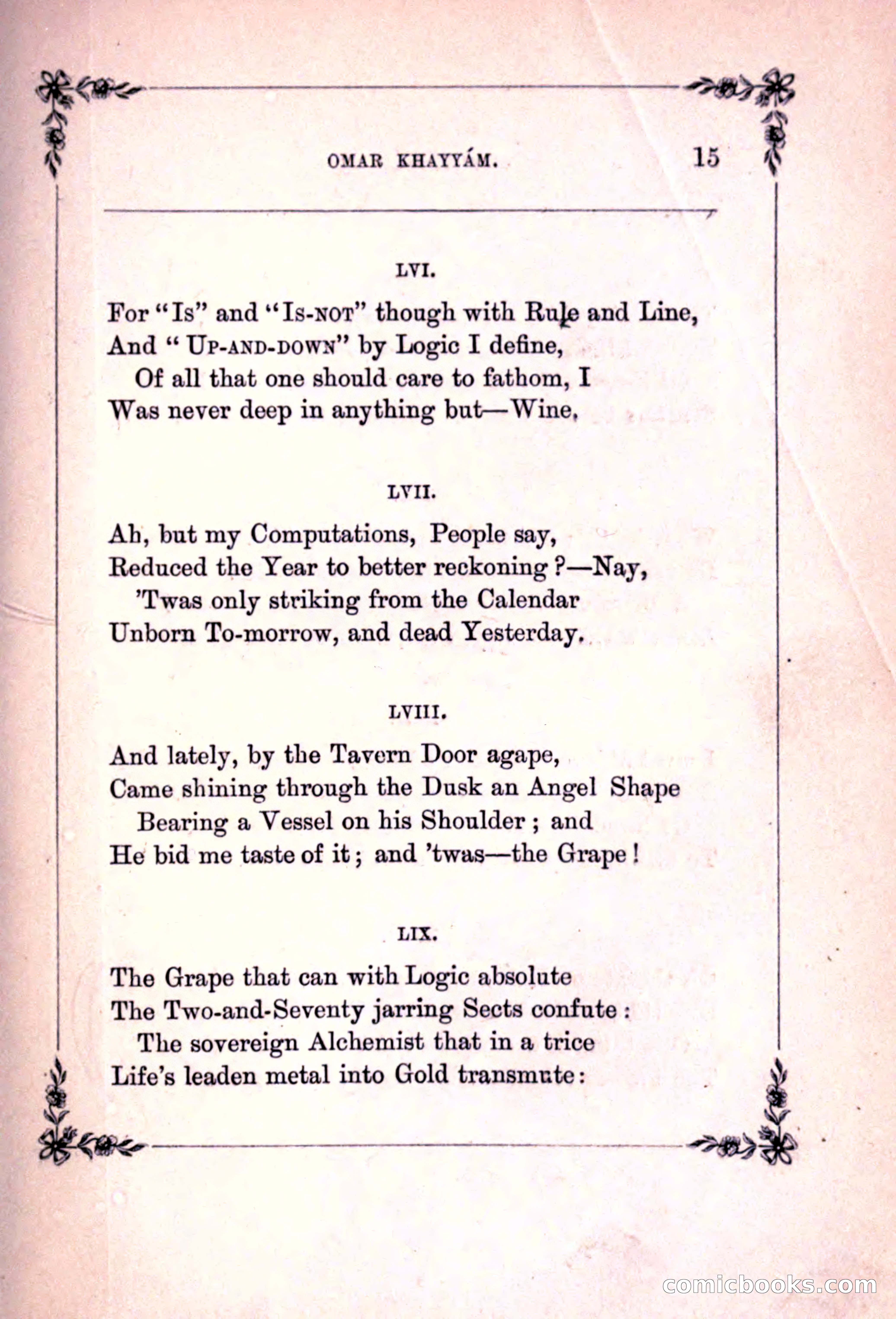 Rubaiyat of Omar Khayyam, and the Salaman and Absal of Jami — page 41 of 142