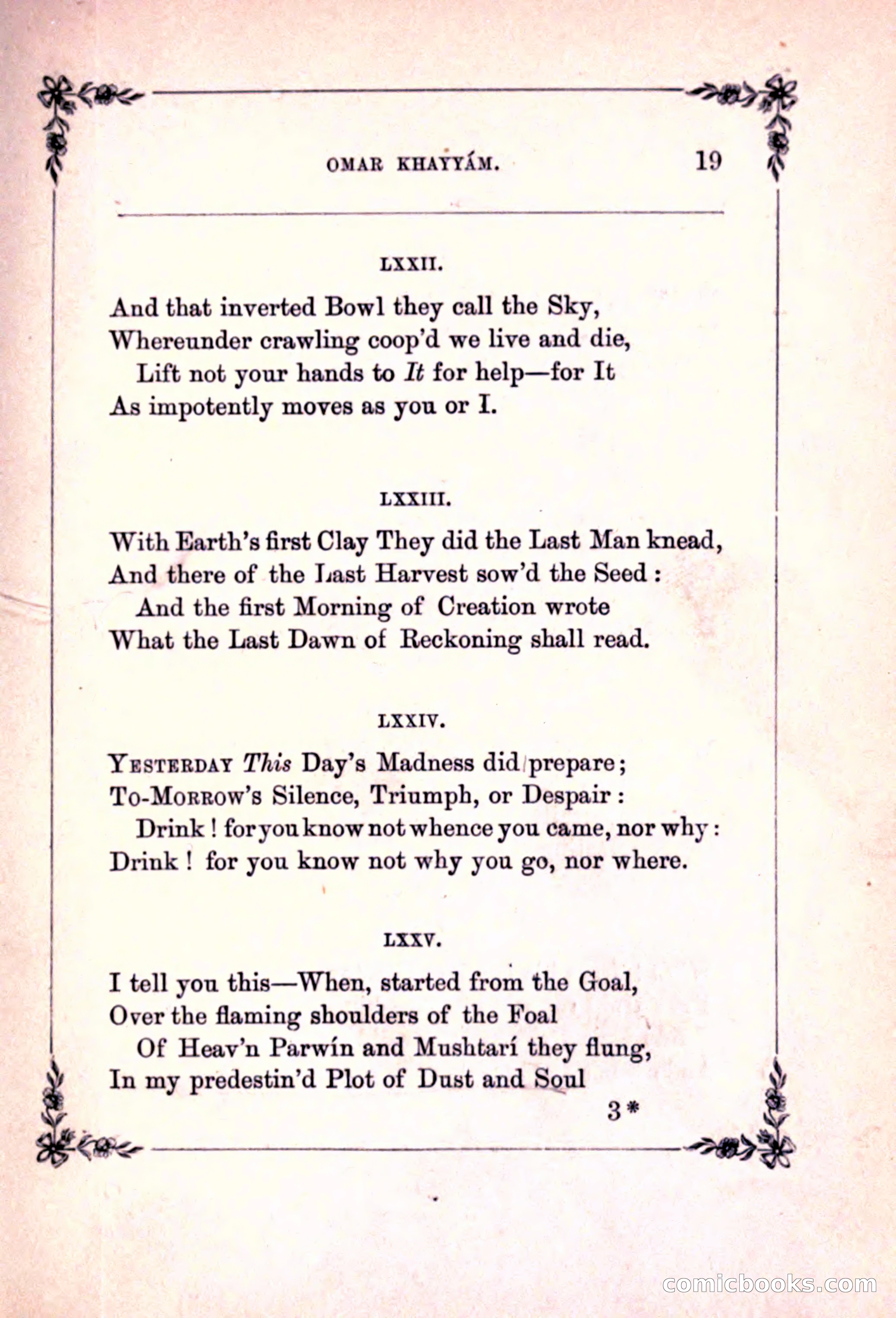 Rubaiyat of Omar Khayyam, and the Salaman and Absal of Jami — page 45 of 142