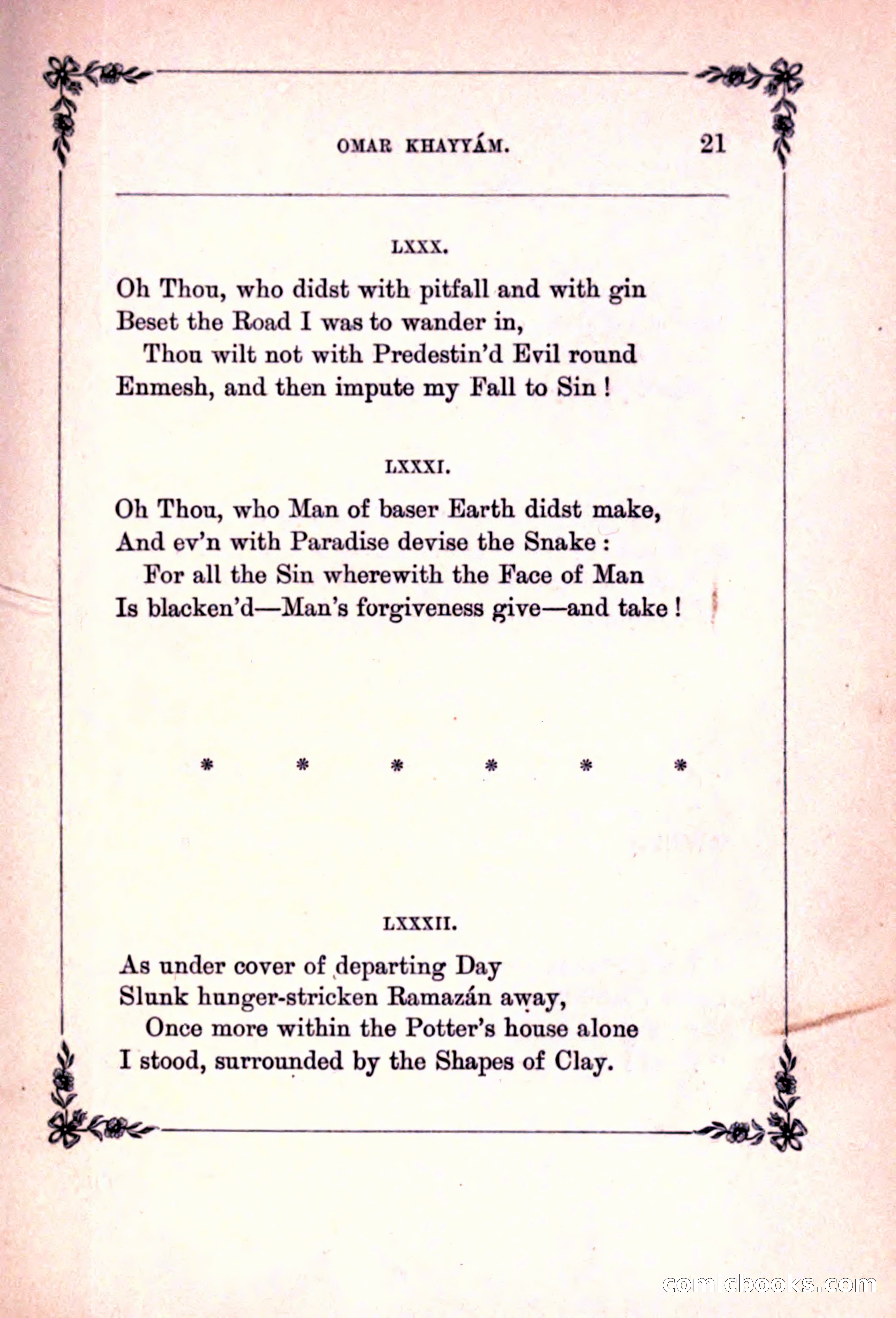 Rubaiyat of Omar Khayyam, and the Salaman and Absal of Jami — page 47 of 142