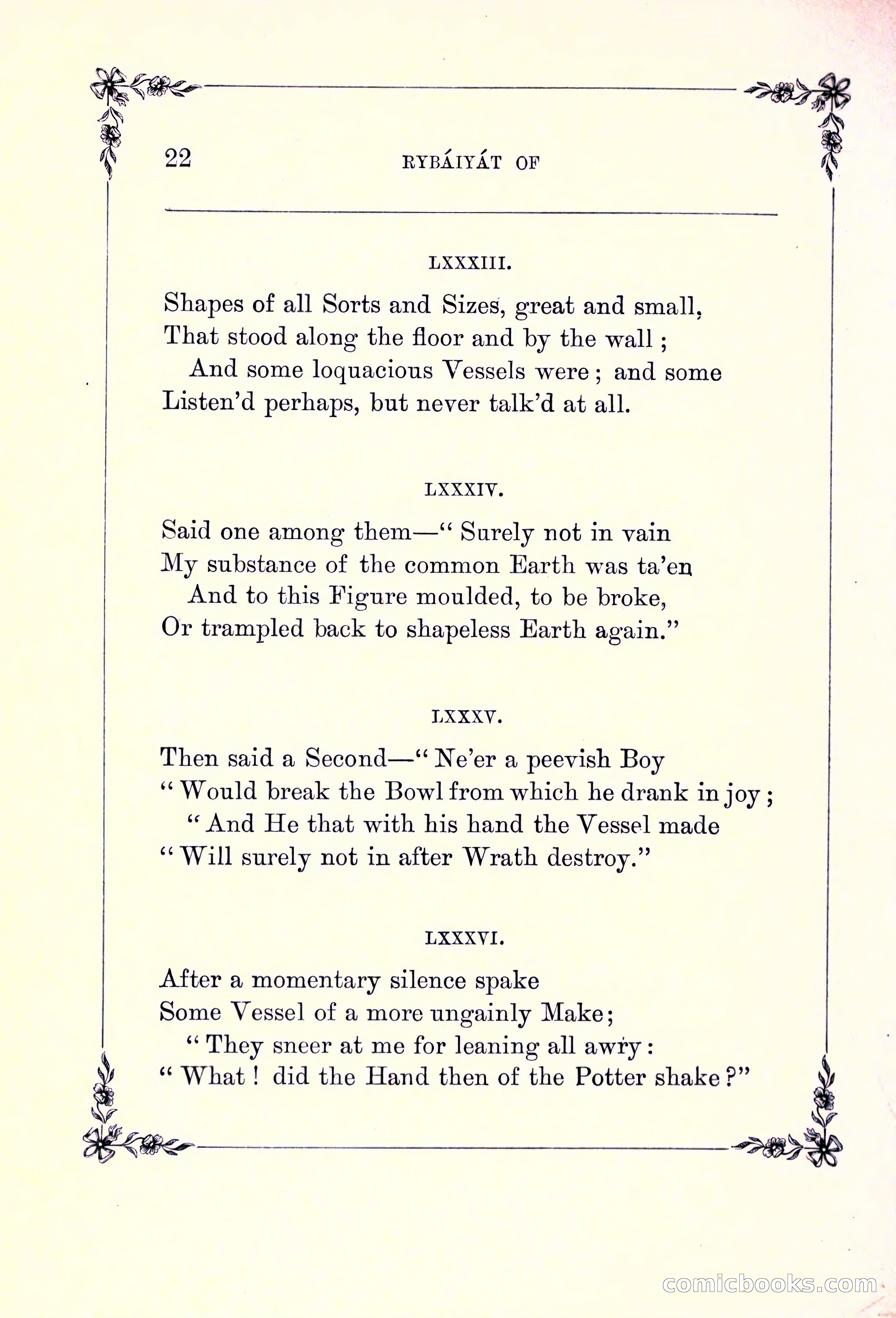 Rubaiyat of Omar Khayyam, and the Salaman and Absal of Jami — page 48 of 142
