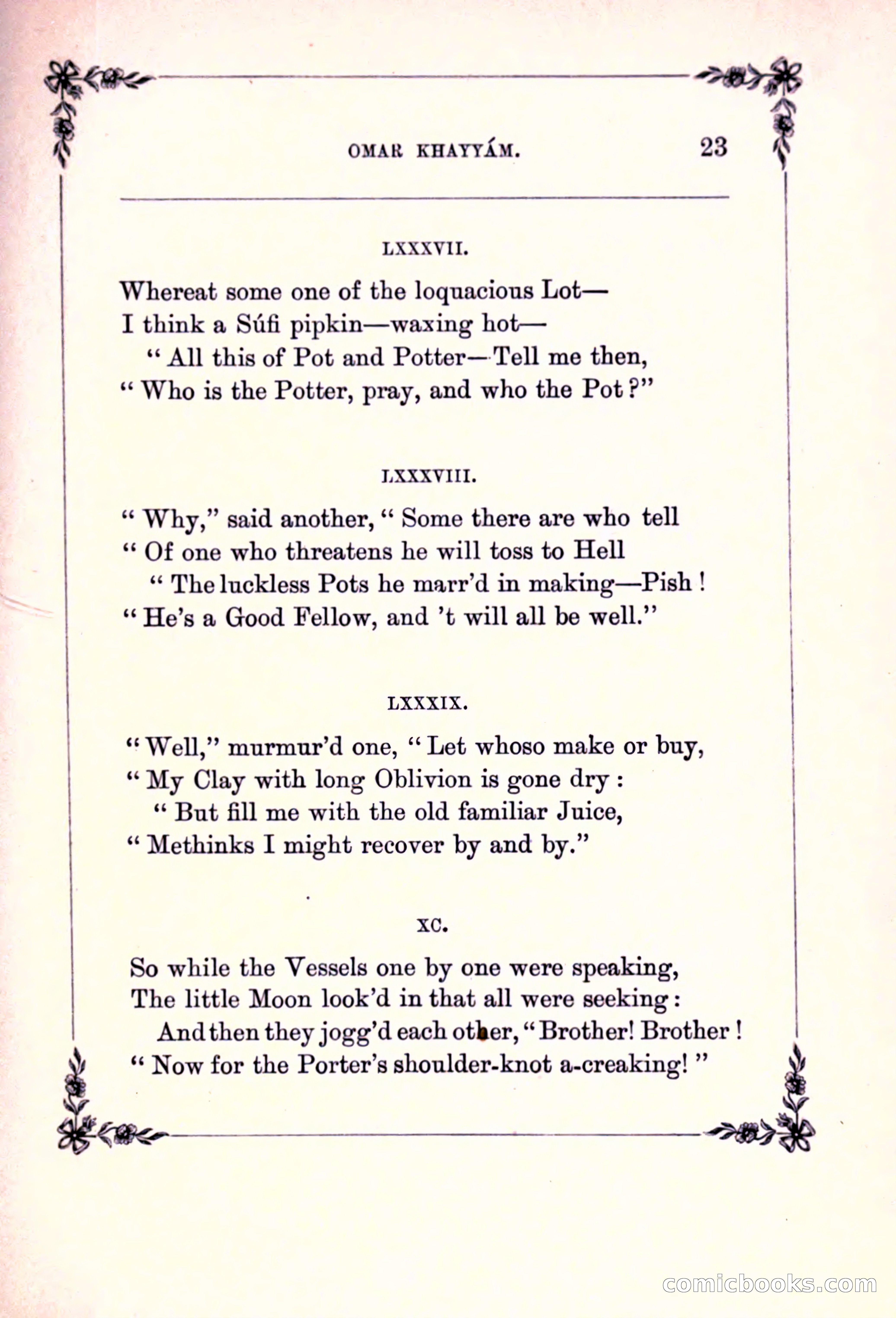 Rubaiyat of Omar Khayyam, and the Salaman and Absal of Jami — page 49 of 142