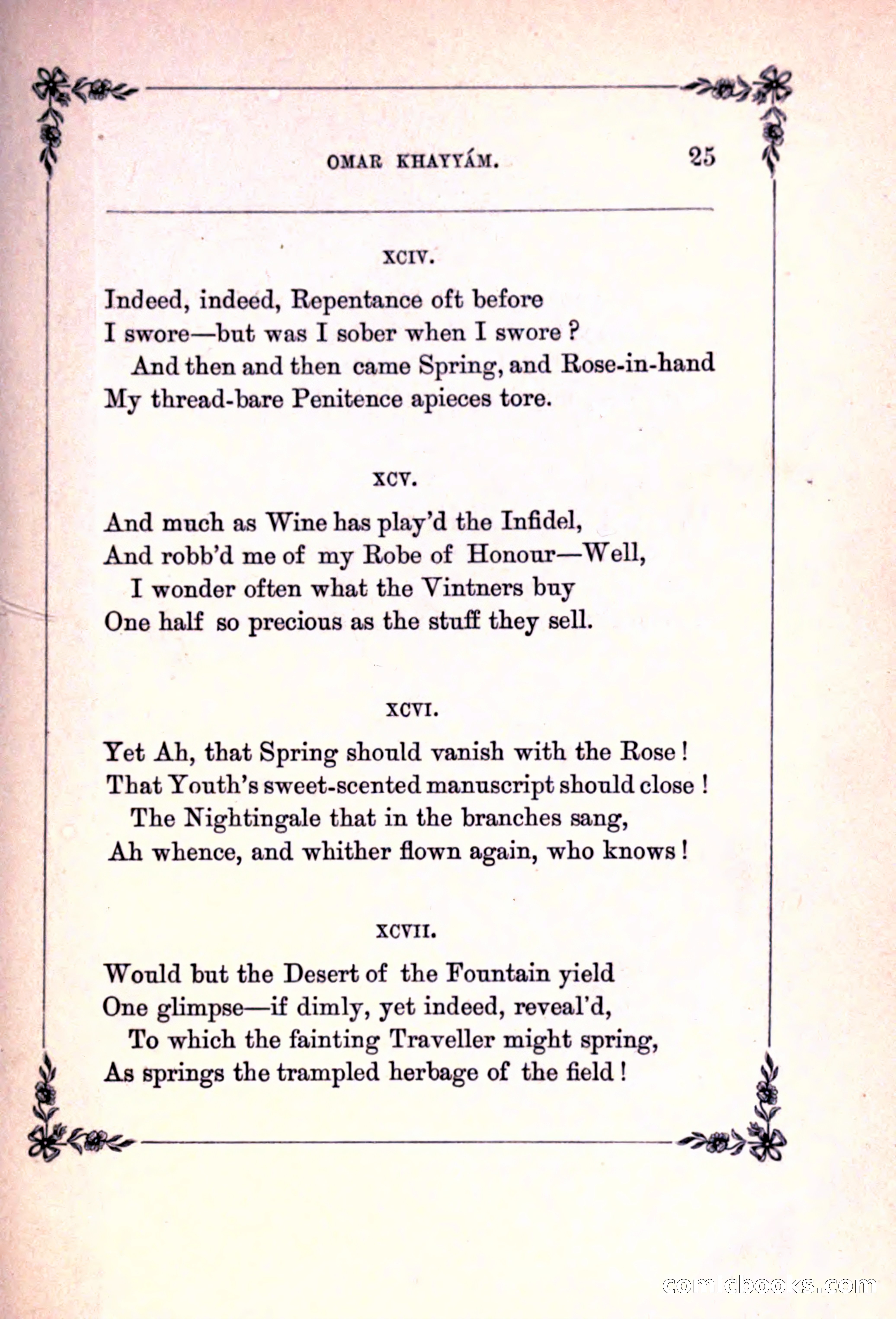Rubaiyat of Omar Khayyam, and the Salaman and Absal of Jami — page 51 of 142