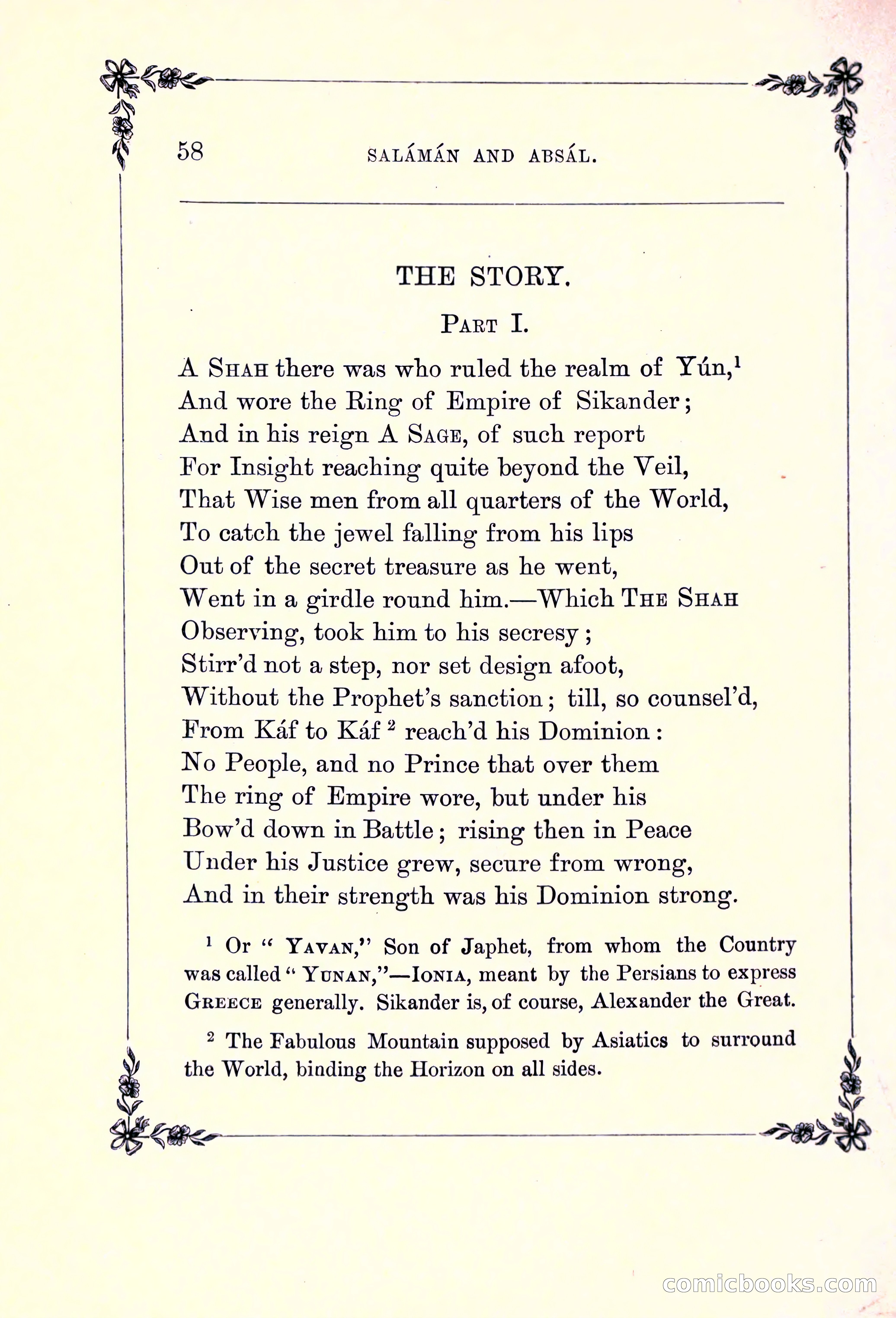 Rubaiyat of Omar Khayyam, and the Salaman and Absal of Jami — page 84 of 142