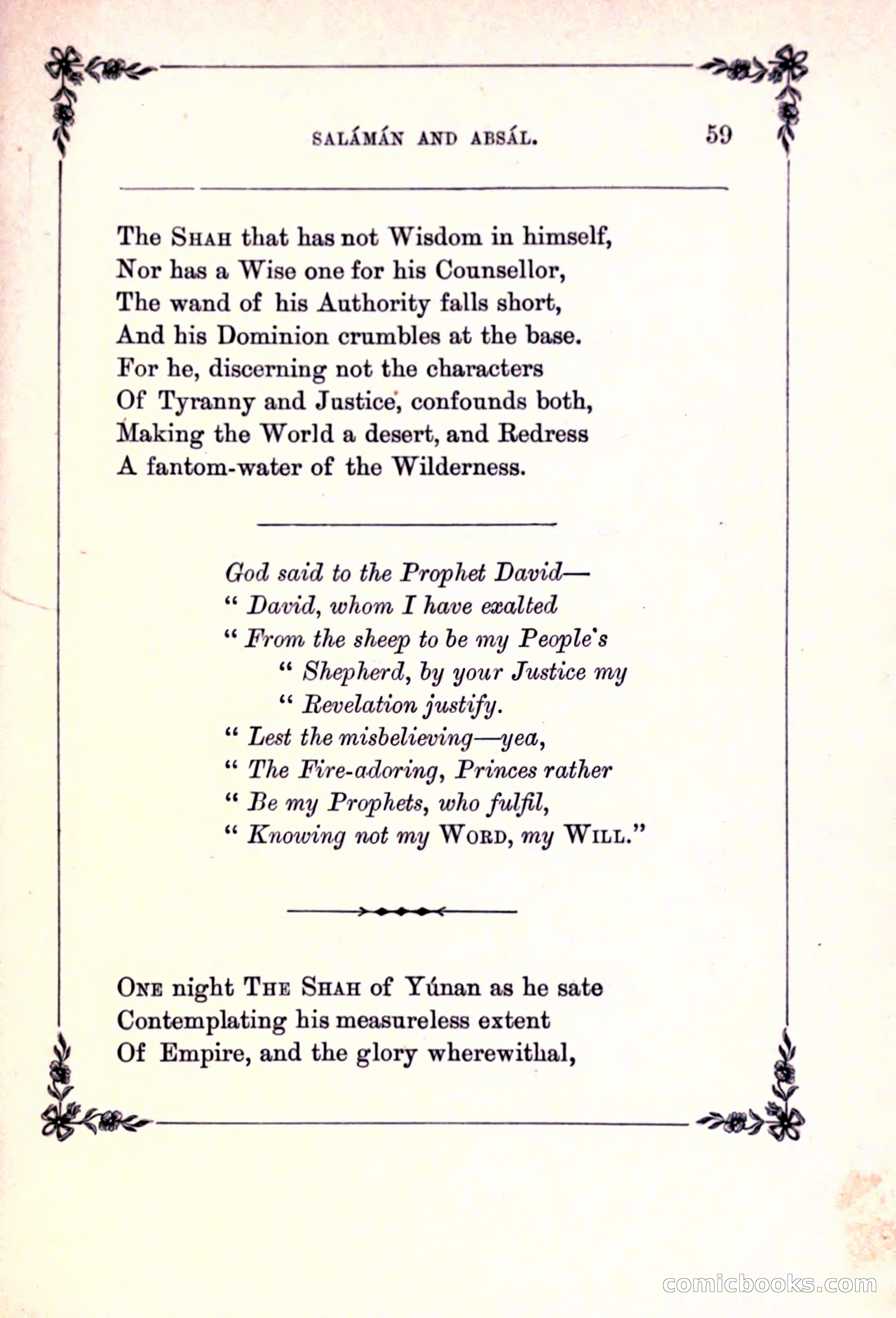 Rubaiyat of Omar Khayyam, and the Salaman and Absal of Jami — page 85 of 142