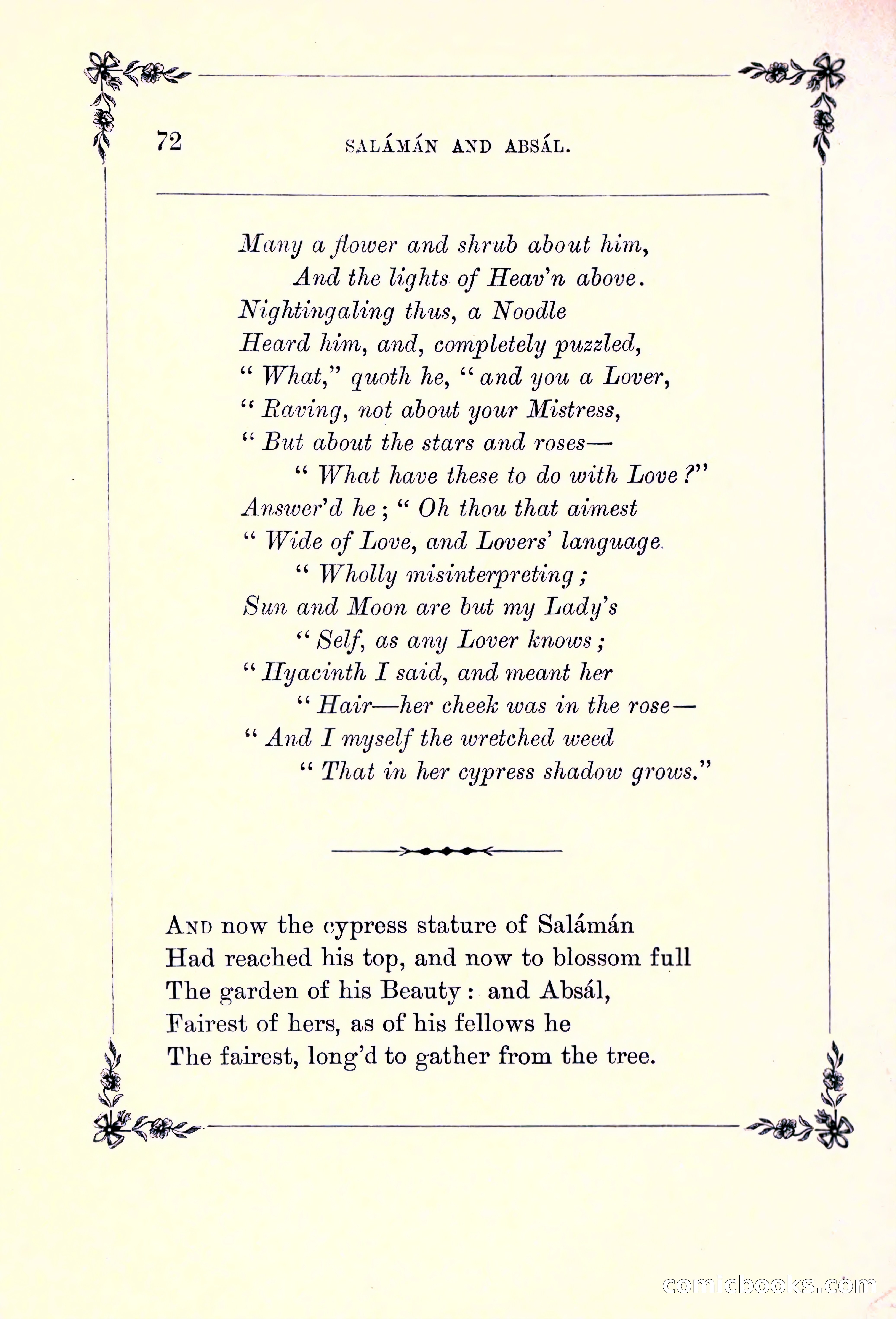 Rubaiyat of Omar Khayyam, and the Salaman and Absal of Jami — page 98 of 142