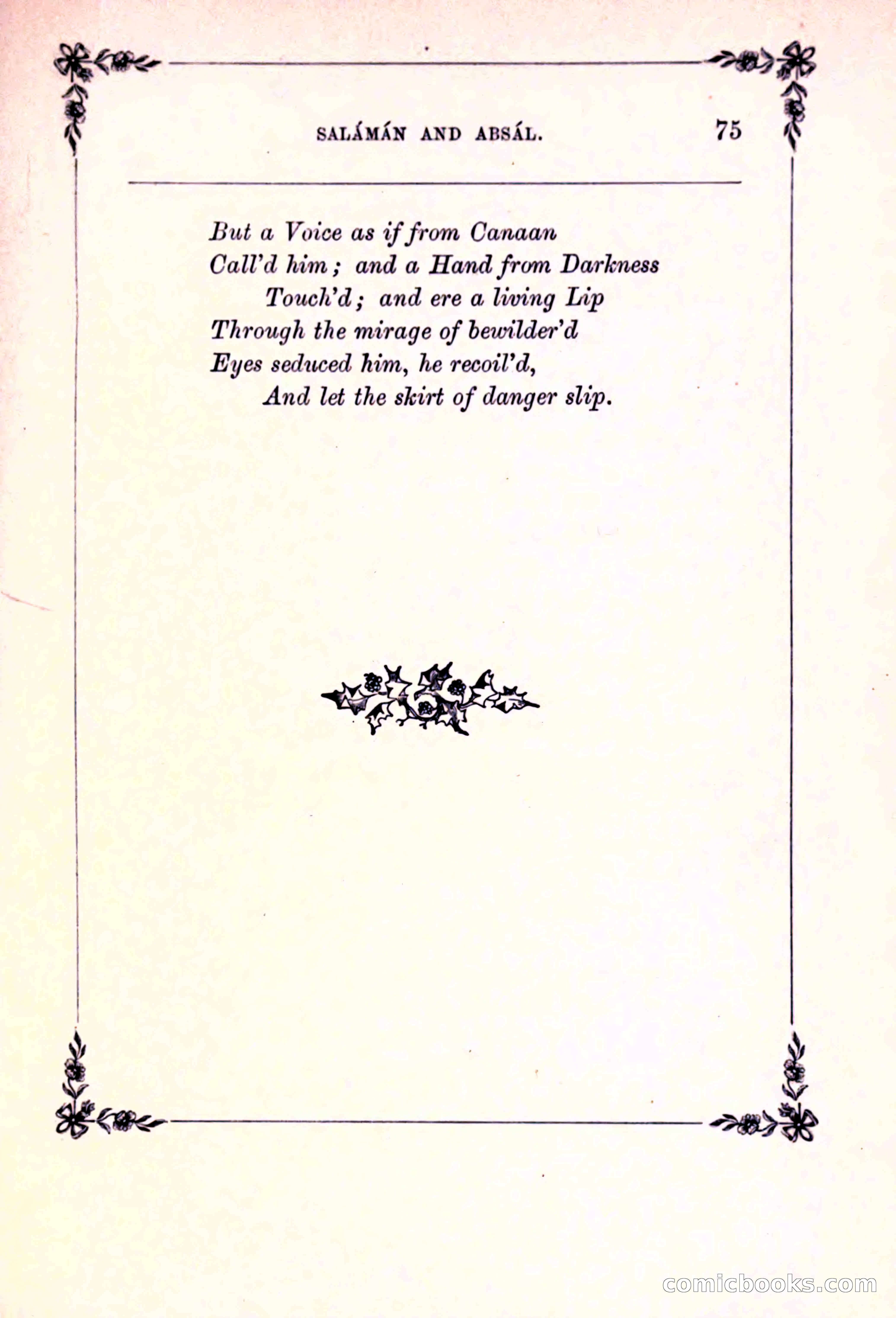 Rubaiyat of Omar Khayyam, and the Salaman and Absal of Jami — page 101 of 142