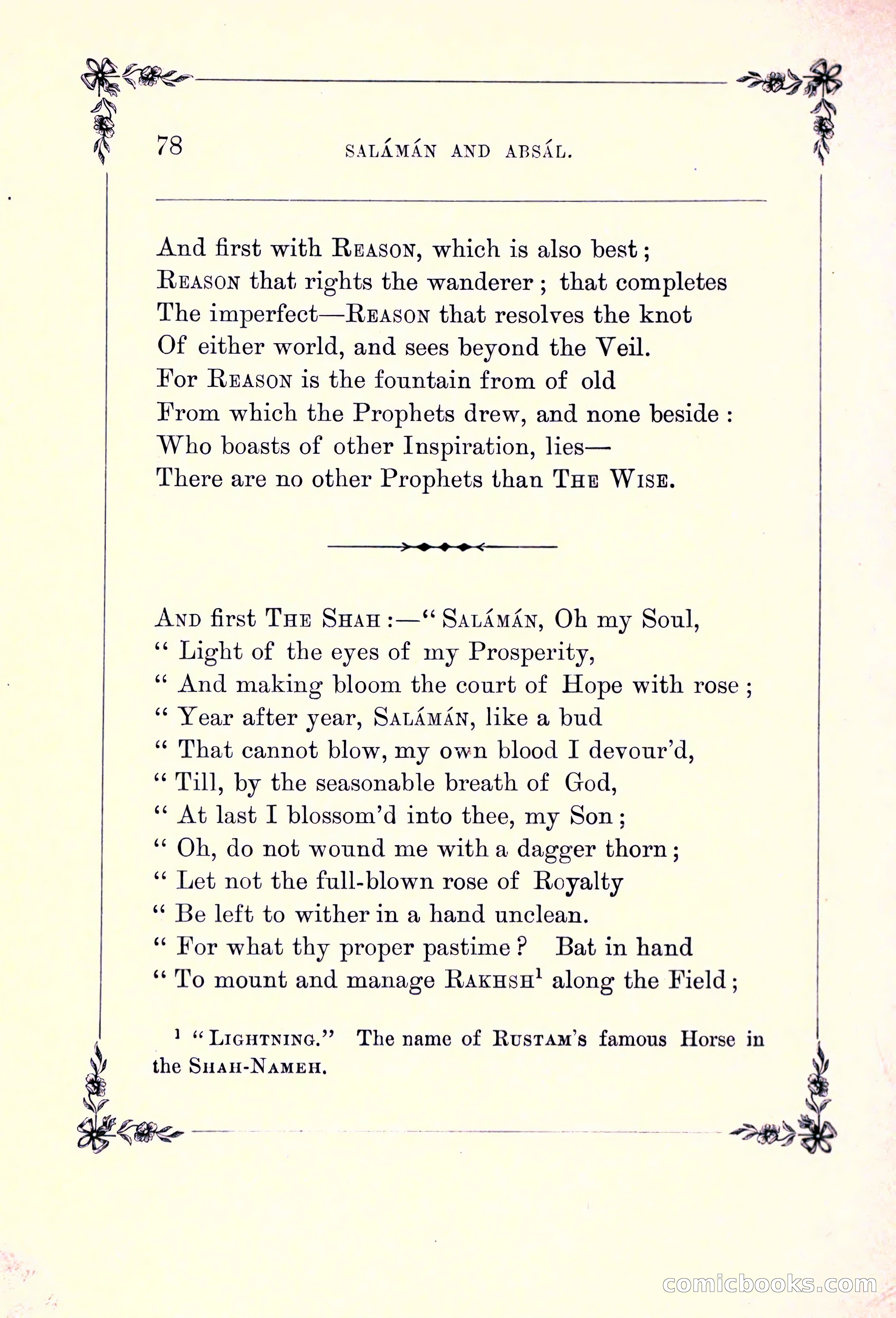 Rubaiyat of Omar Khayyam, and the Salaman and Absal of Jami — page 104 of 142