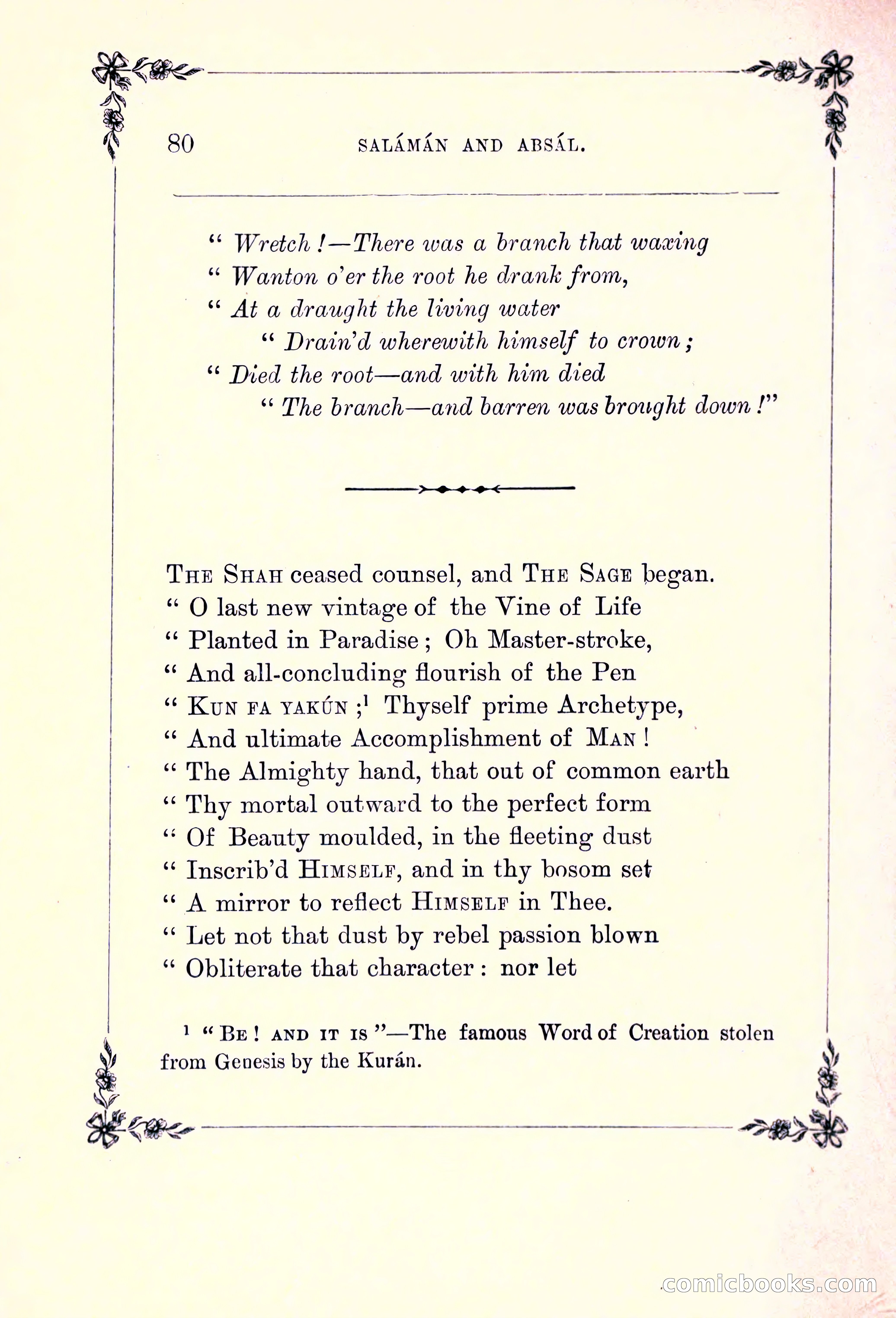 Rubaiyat of Omar Khayyam, and the Salaman and Absal of Jami — page 106 of 142