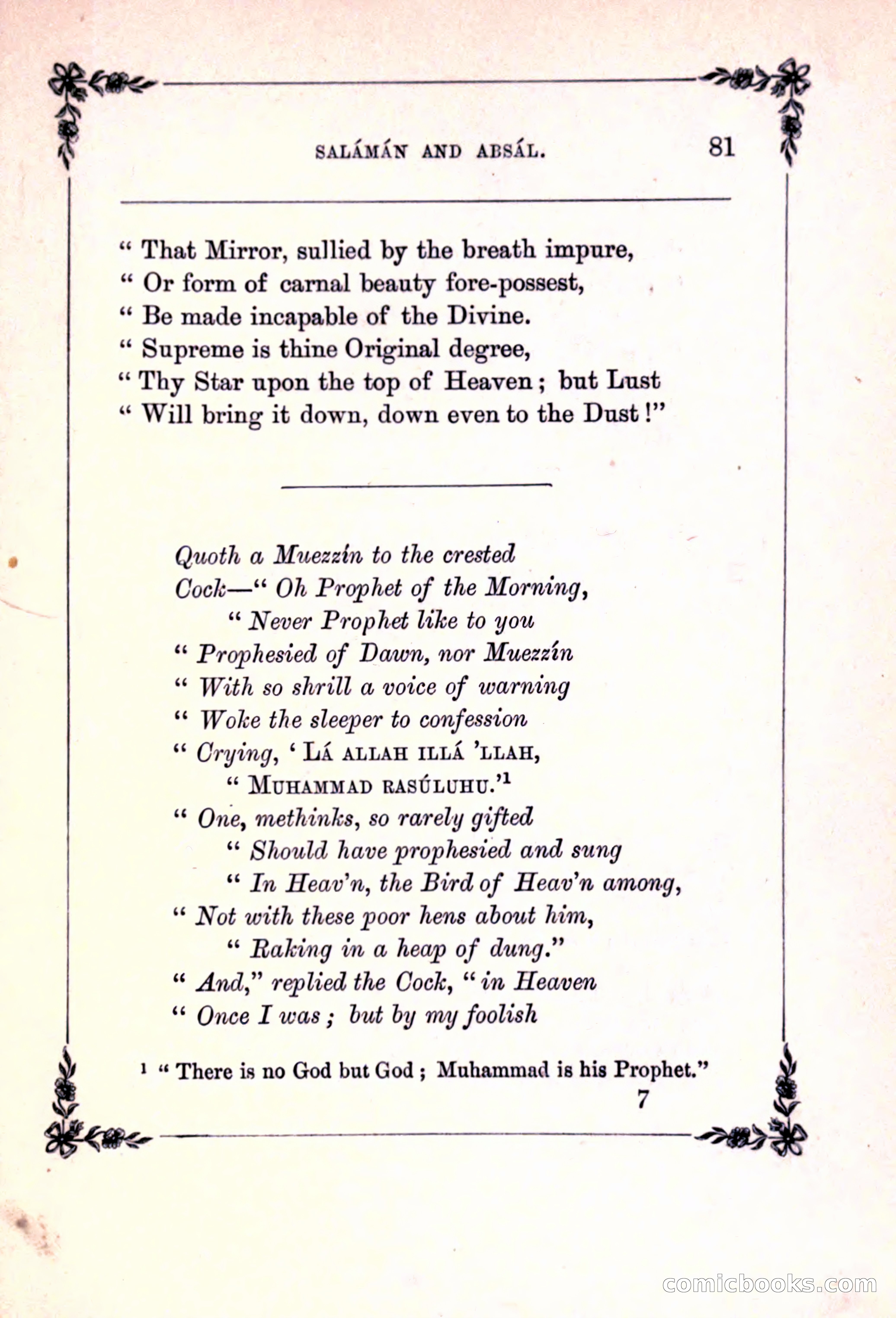 Rubaiyat of Omar Khayyam, and the Salaman and Absal of Jami — page 107 of 142