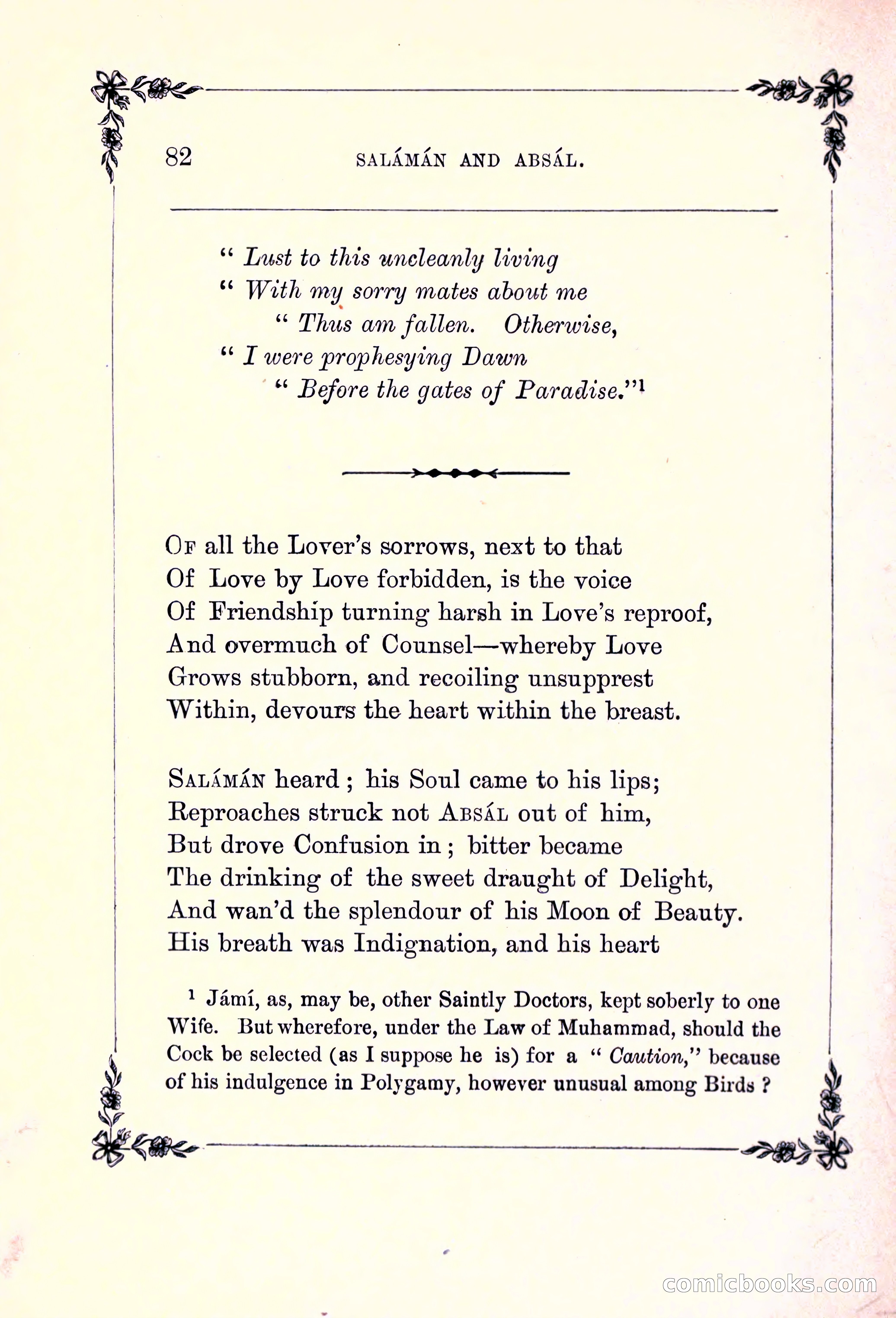 Rubaiyat of Omar Khayyam, and the Salaman and Absal of Jami — page 108 of 142