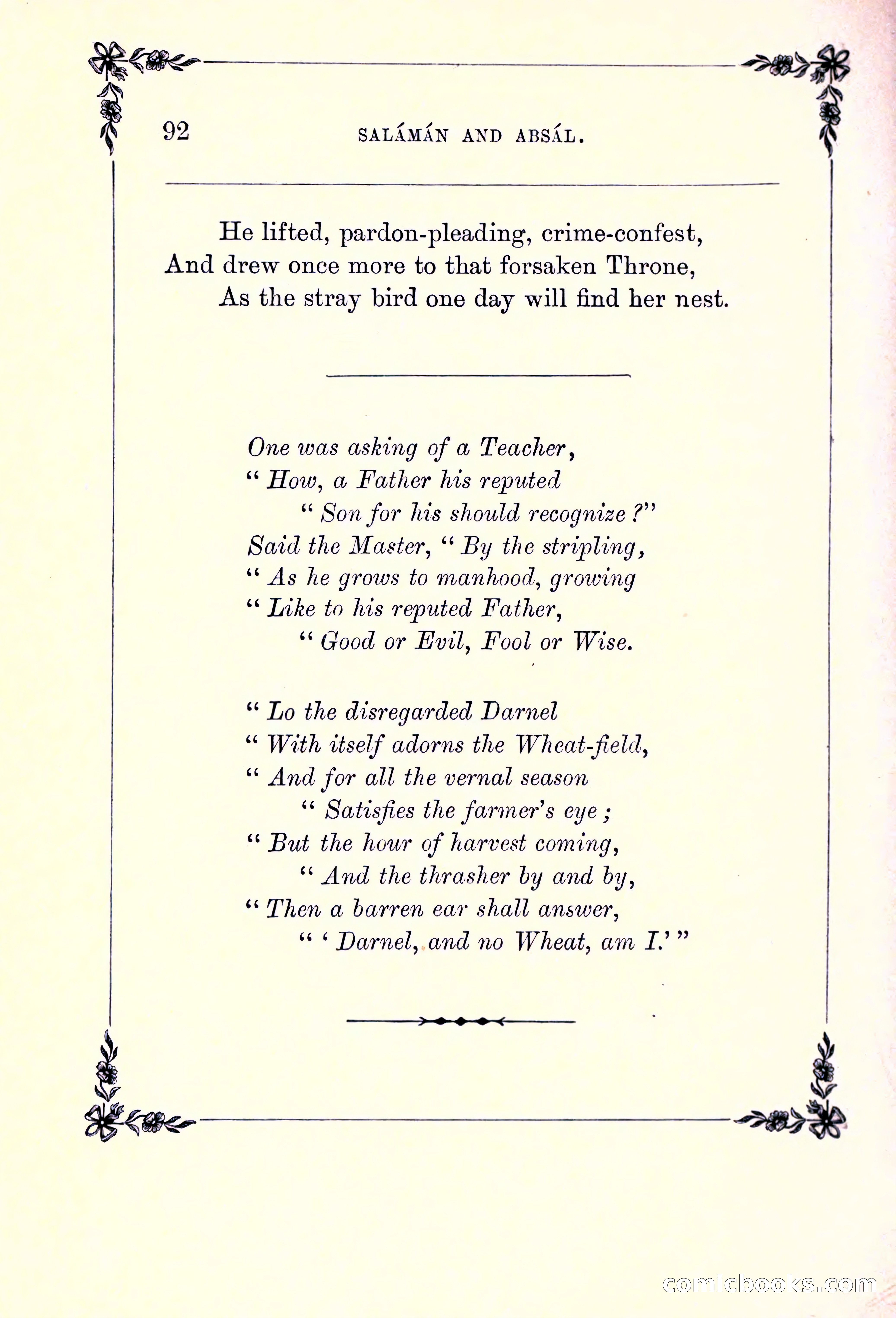 Rubaiyat of Omar Khayyam, and the Salaman and Absal of Jami — page 118 of 142
