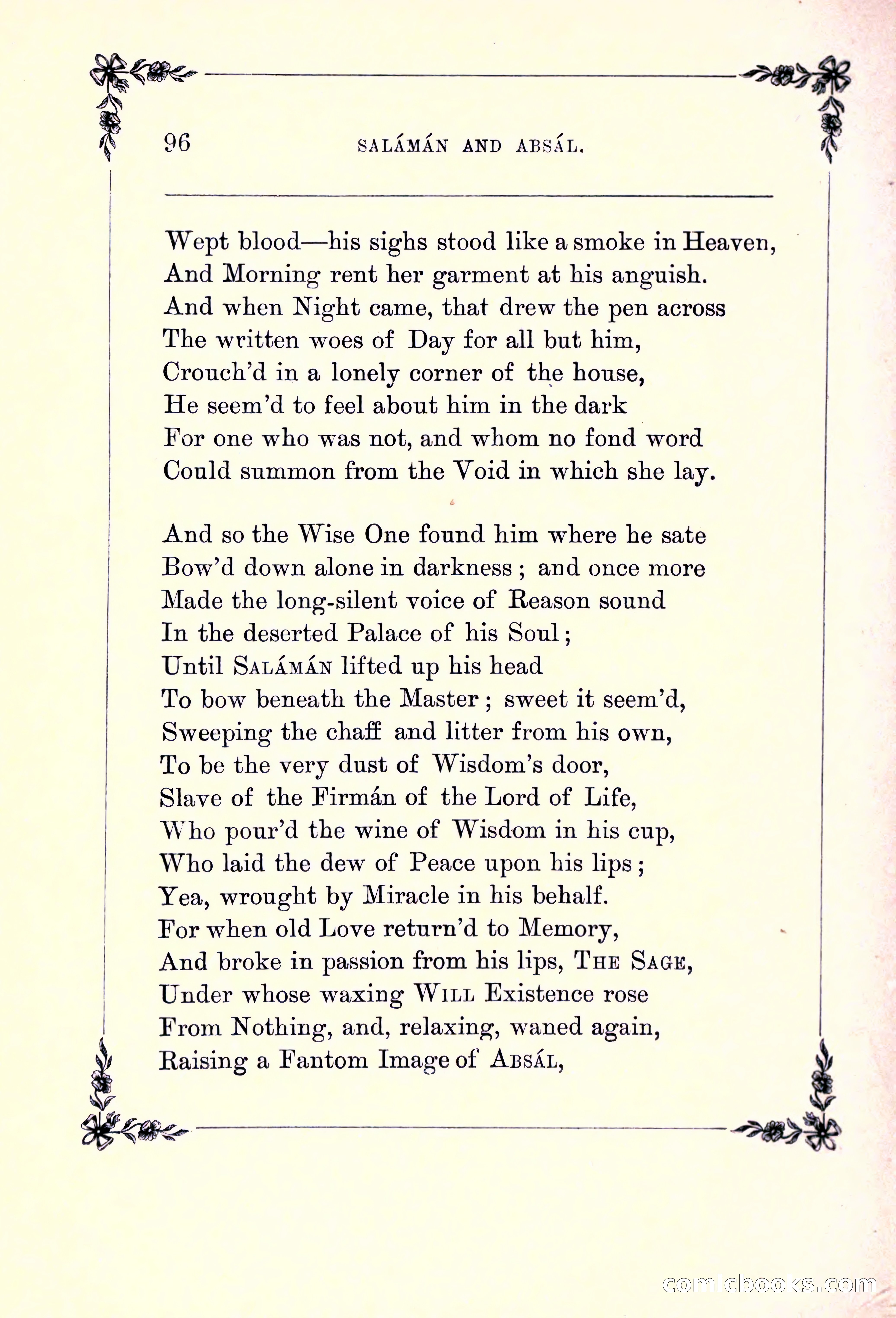 Rubaiyat of Omar Khayyam, and the Salaman and Absal of Jami — page 122 of 142