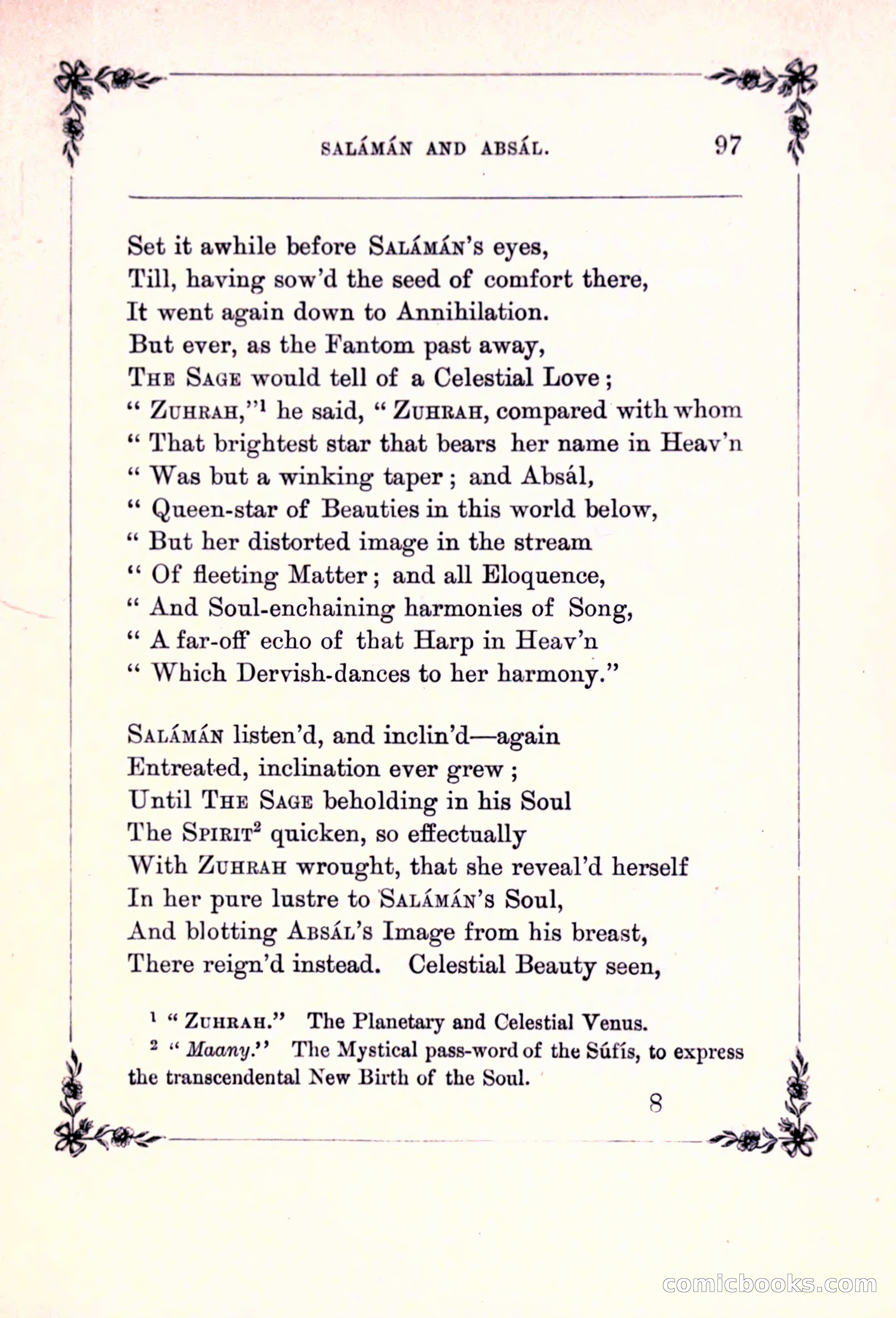 Rubaiyat of Omar Khayyam, and the Salaman and Absal of Jami — page 123 of 142