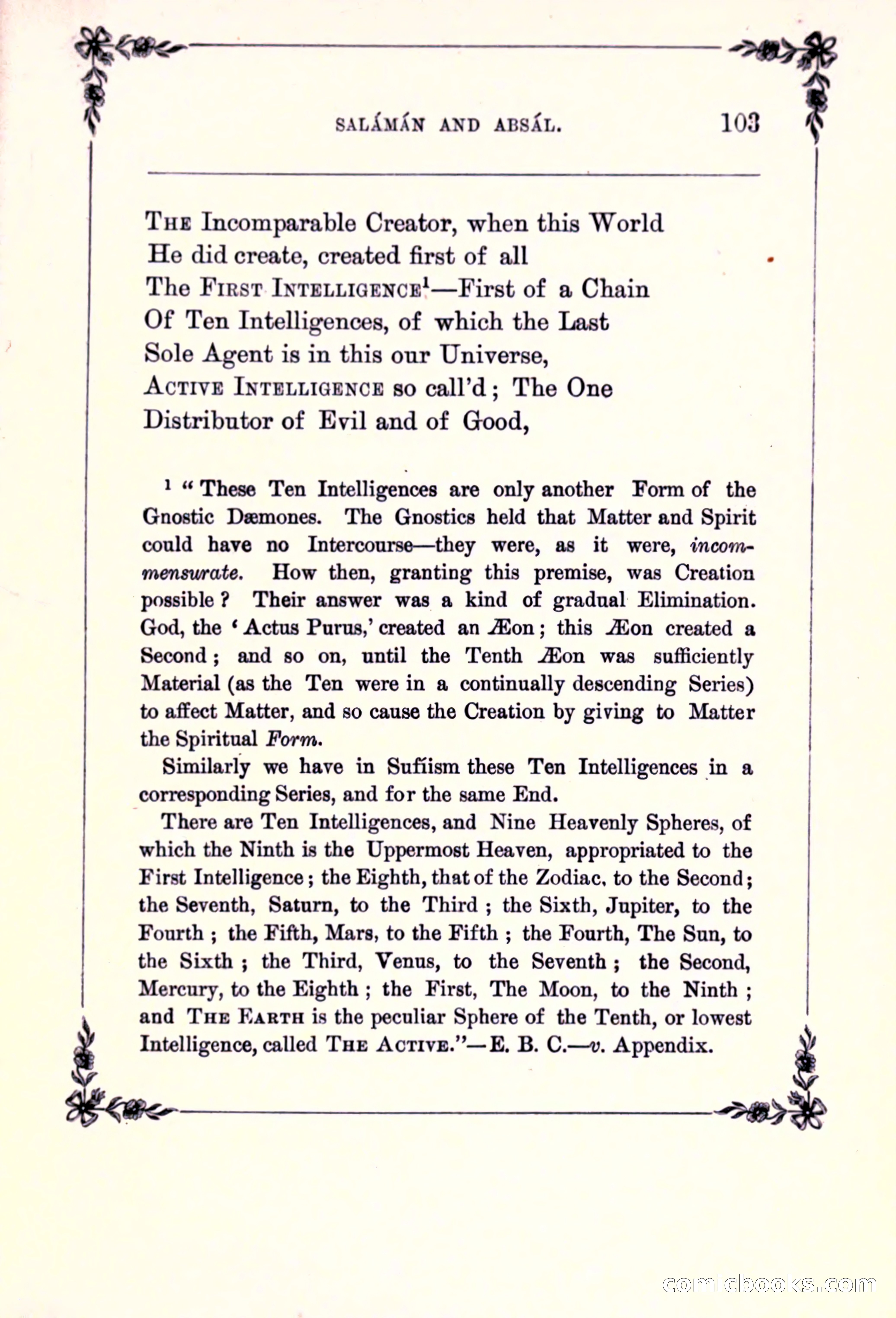 Rubaiyat of Omar Khayyam, and the Salaman and Absal of Jami — page 129 of 142