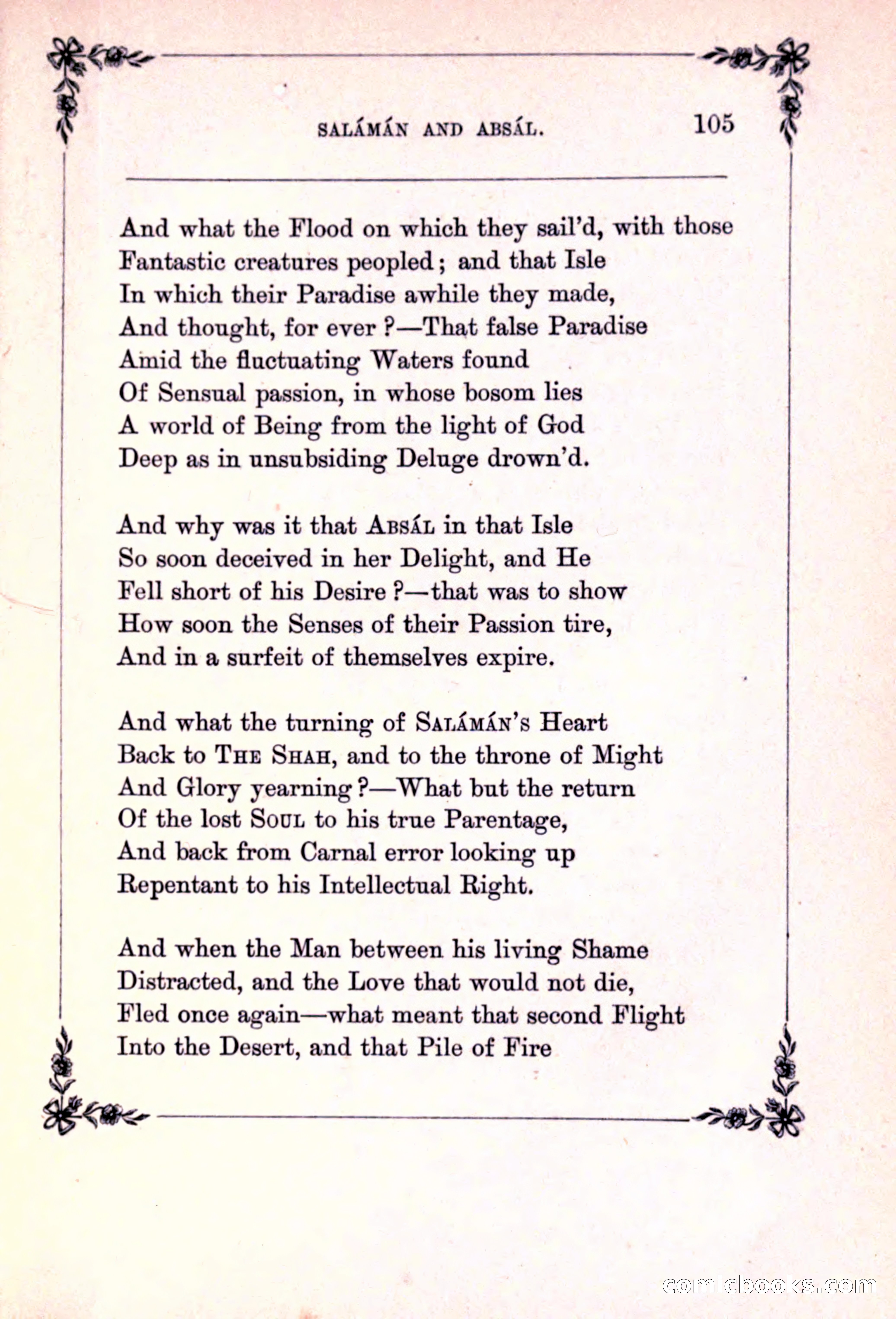 Rubaiyat of Omar Khayyam, and the Salaman and Absal of Jami — page 131 of 142