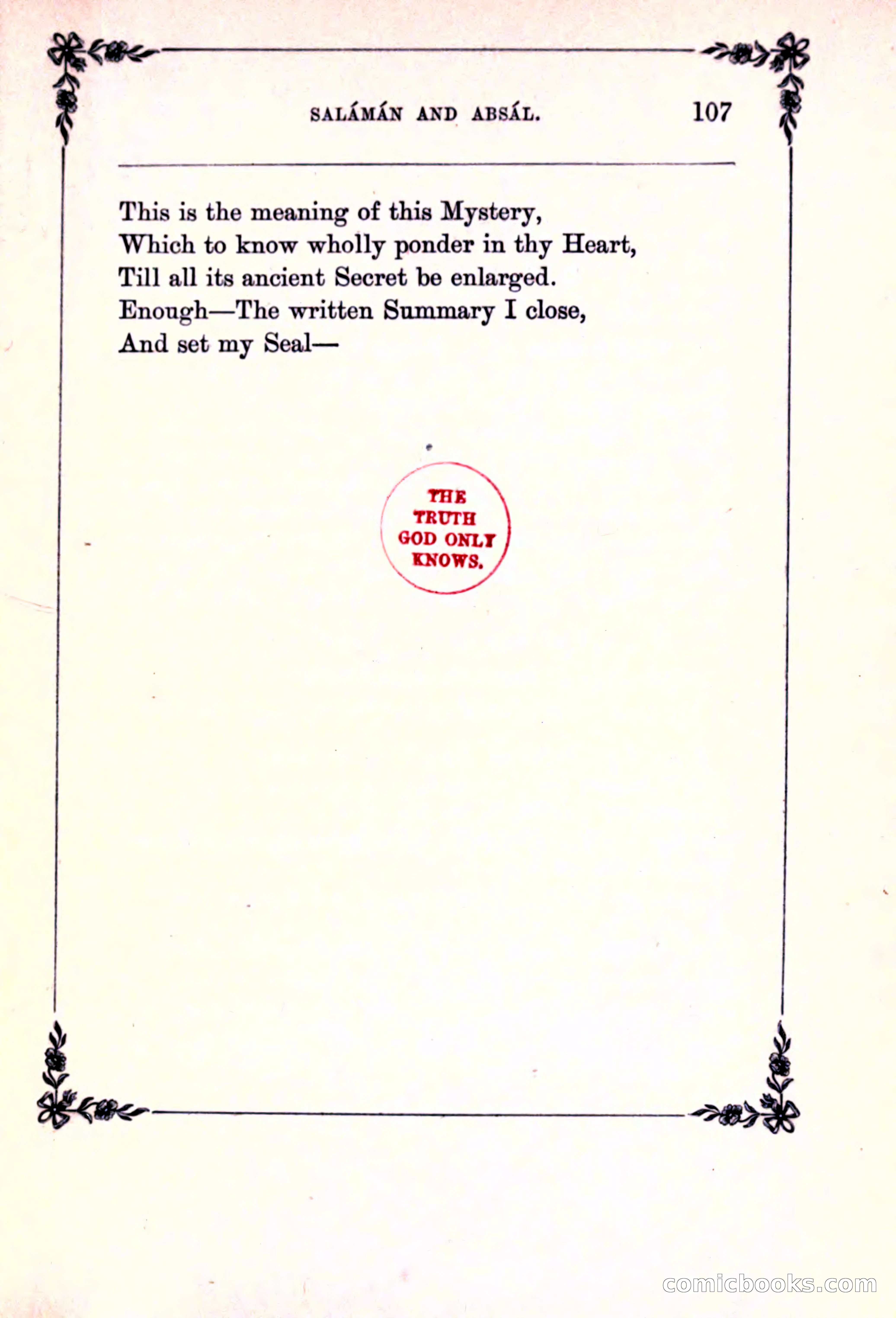 Rubaiyat of Omar Khayyam, and the Salaman and Absal of Jami — page 133 of 142