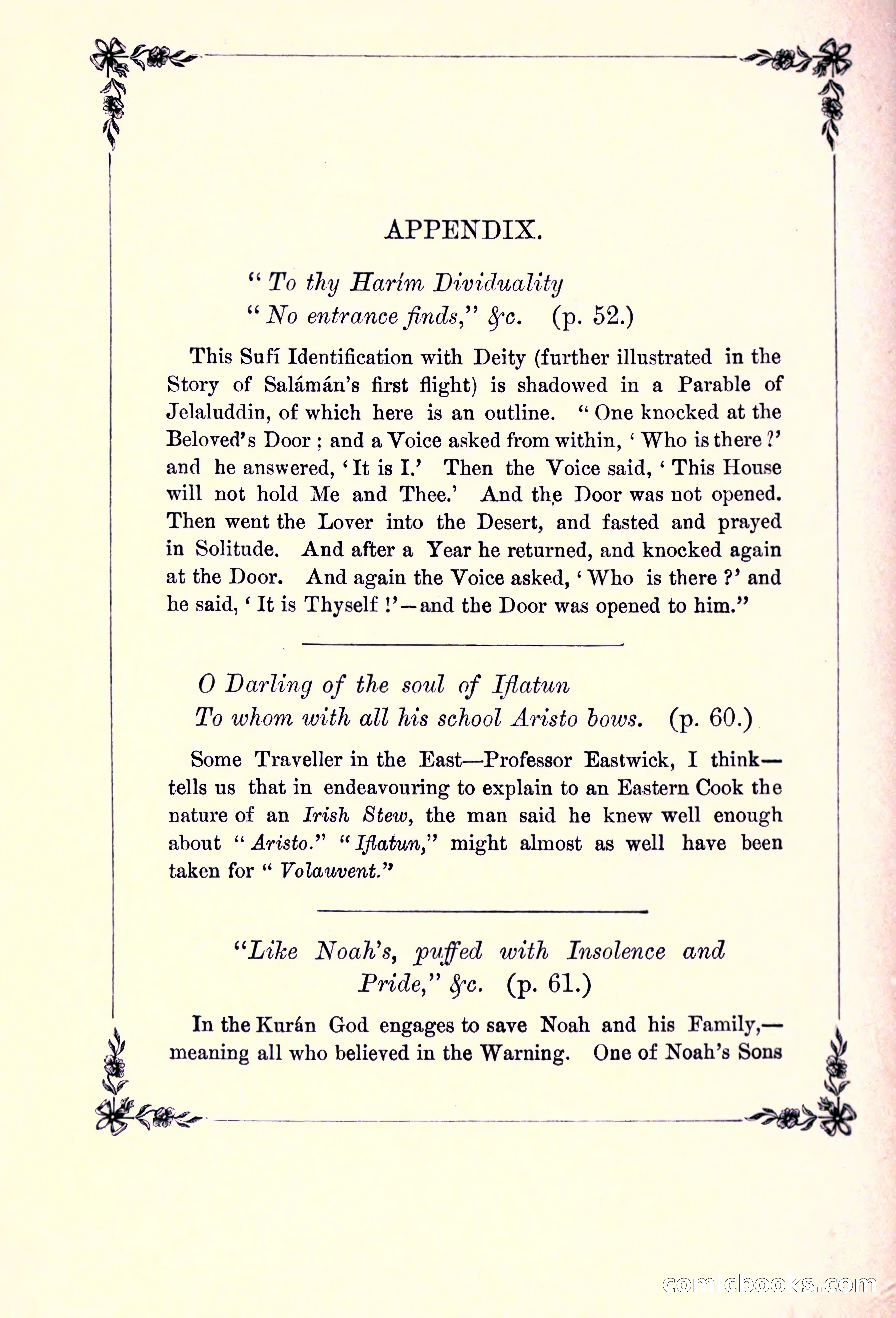 Rubaiyat of Omar Khayyam, and the Salaman and Absal of Jami — page 134 of 142