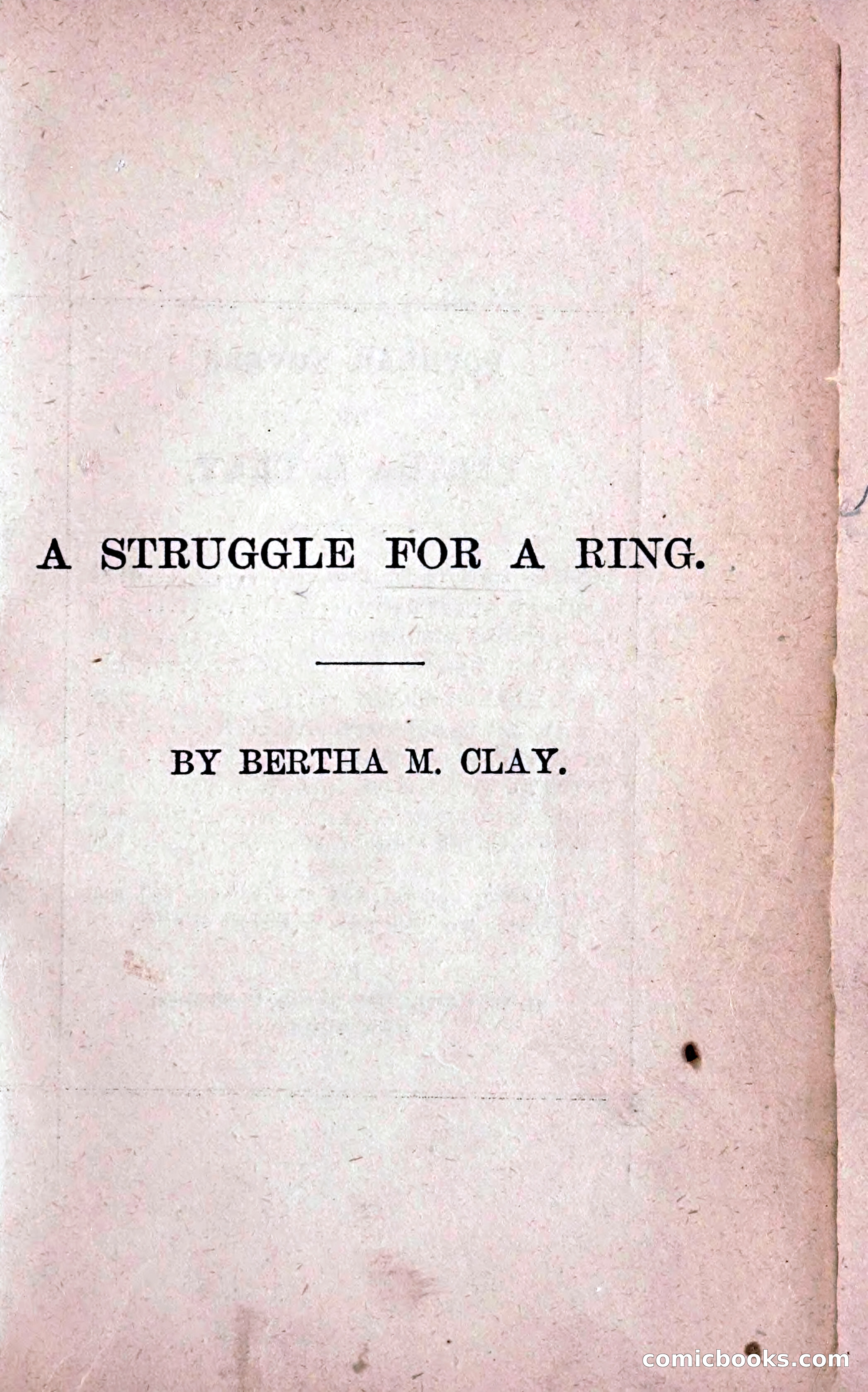 A Struggle for a Ring — page 5 of 396