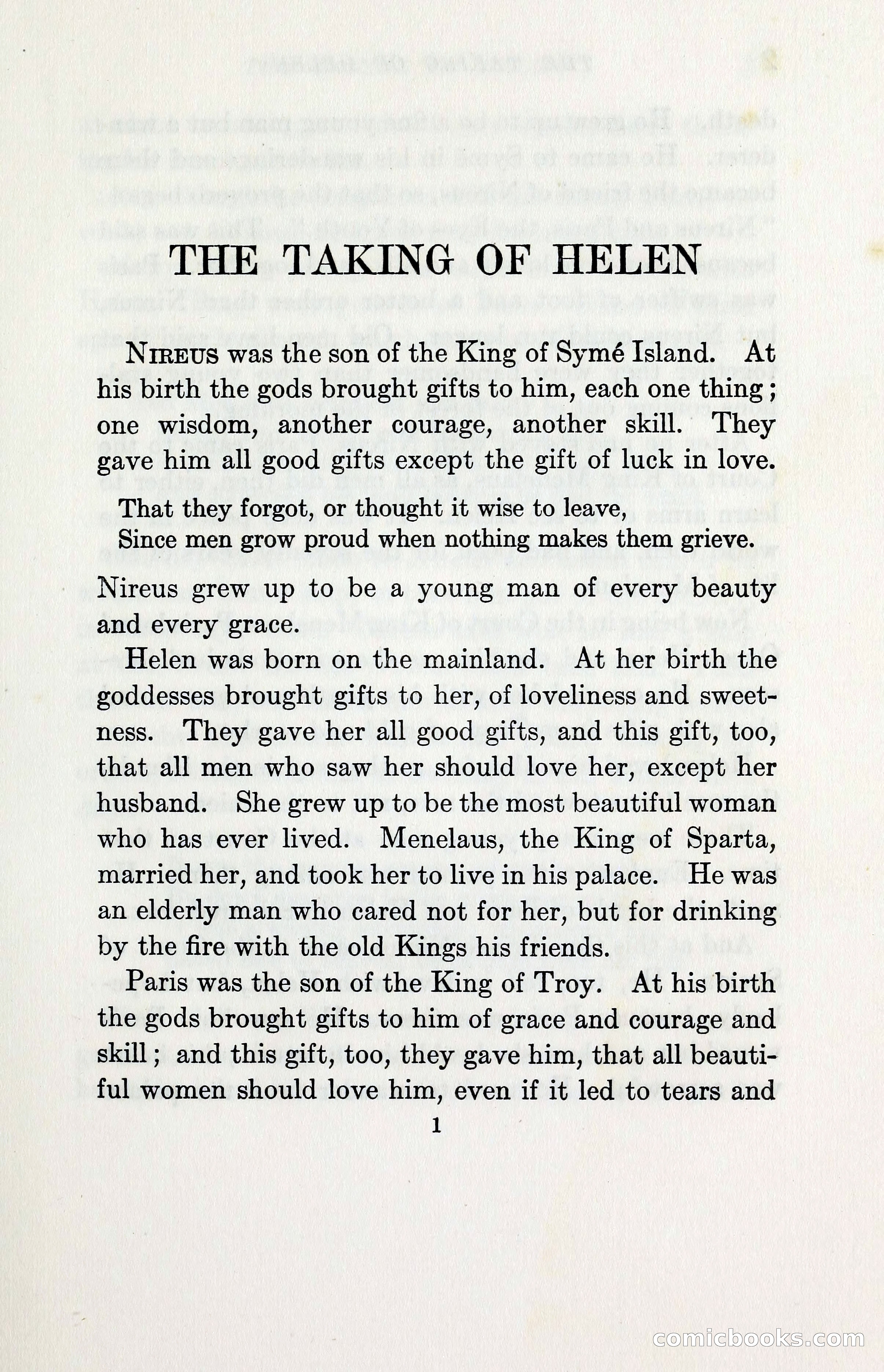The Taking of Helen by John Masefield — page 13 of 116