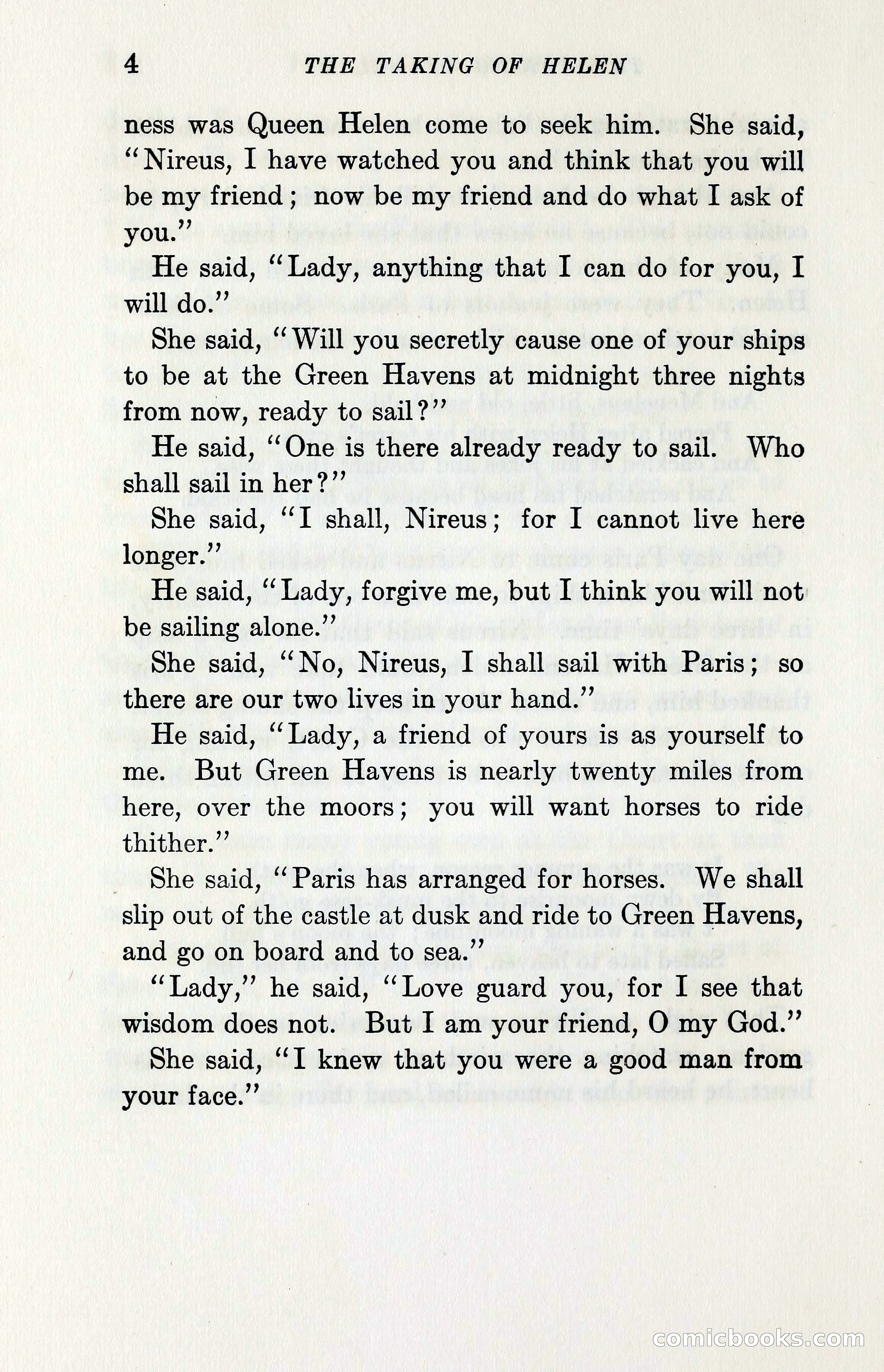 The Taking of Helen by John Masefield — page 16 of 116