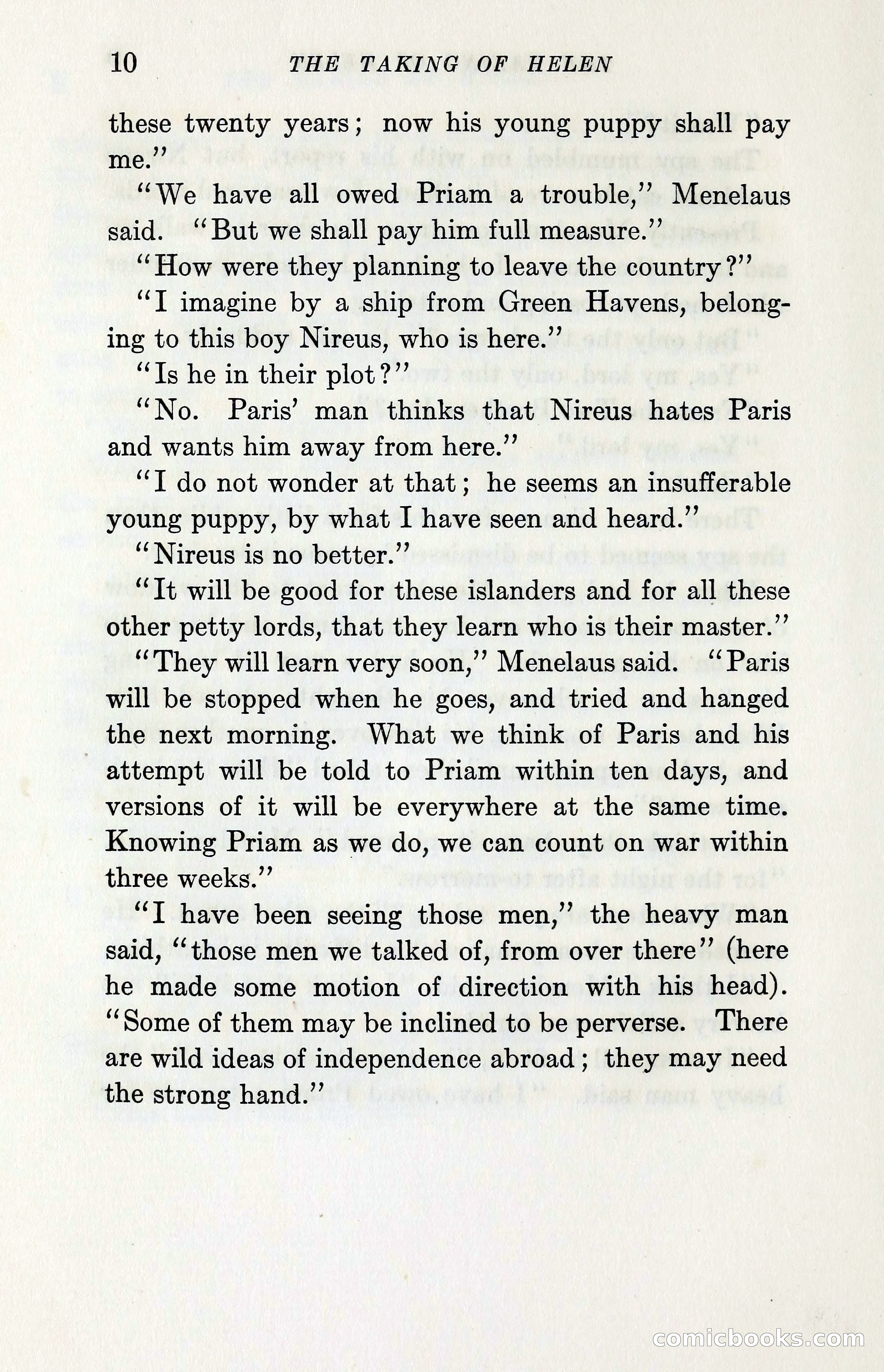 The Taking of Helen by John Masefield — page 22 of 116
