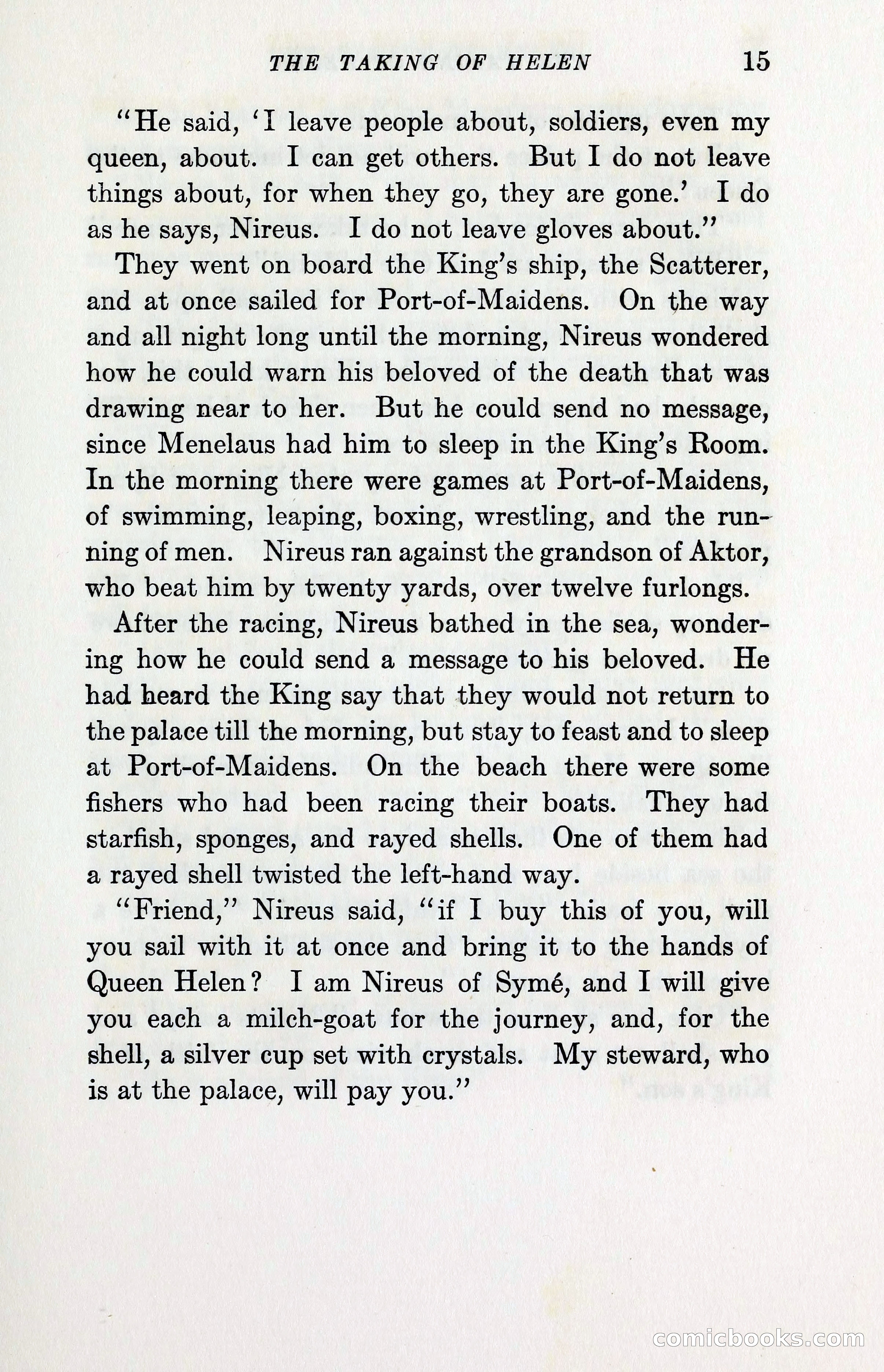 The Taking of Helen by John Masefield — page 27 of 116