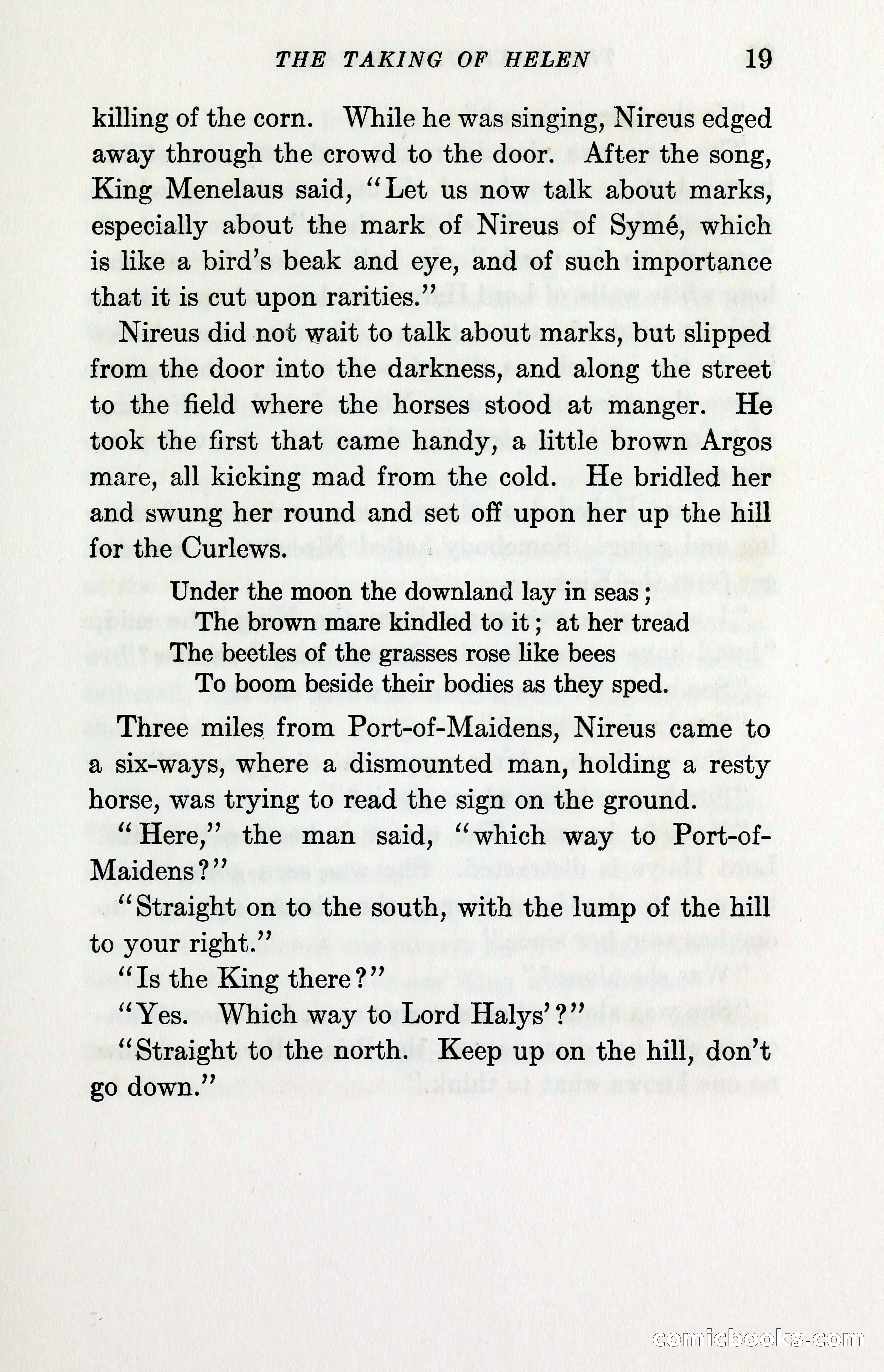 The Taking of Helen by John Masefield — page 31 of 116