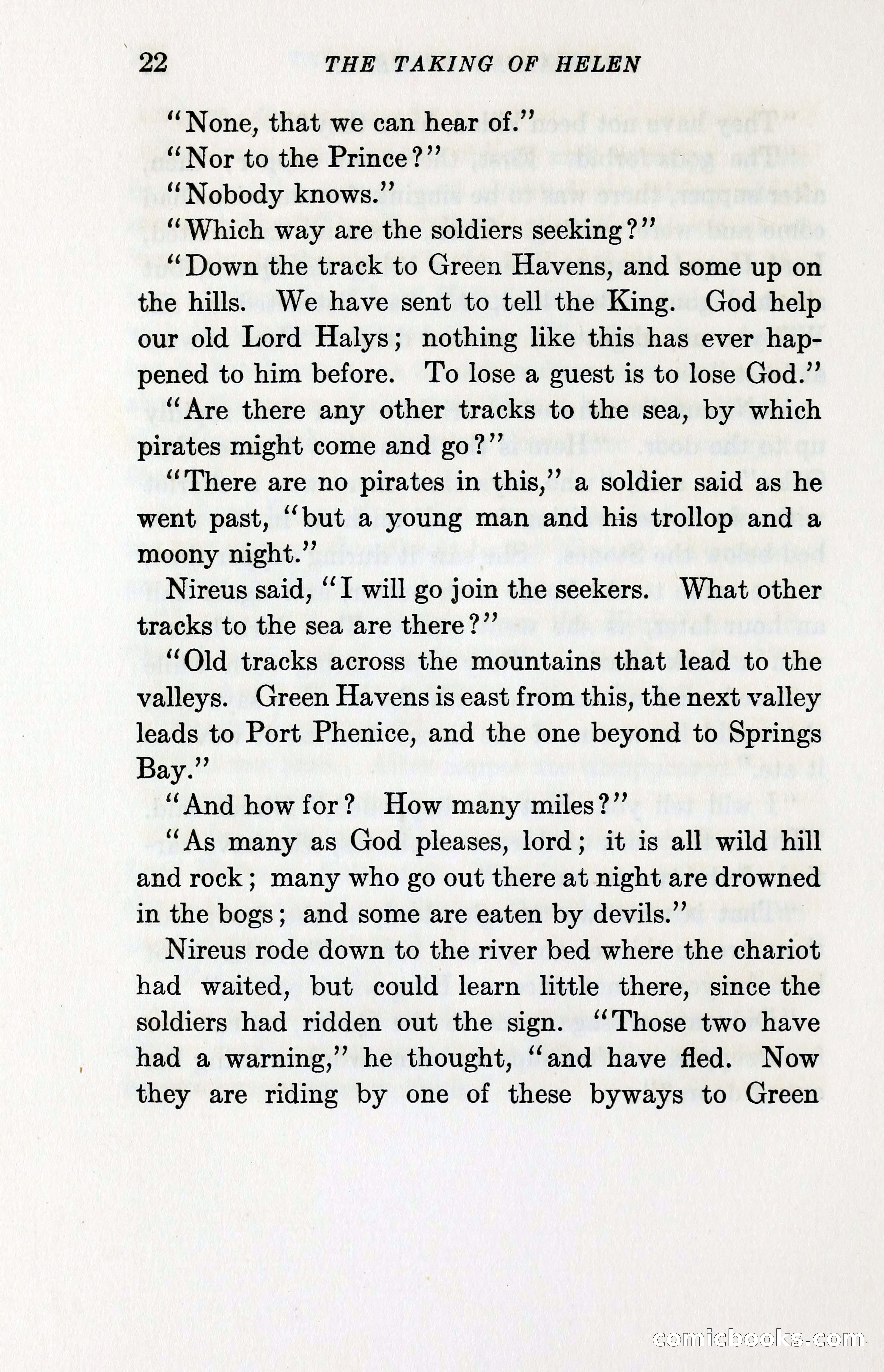 The Taking of Helen by John Masefield — page 34 of 116