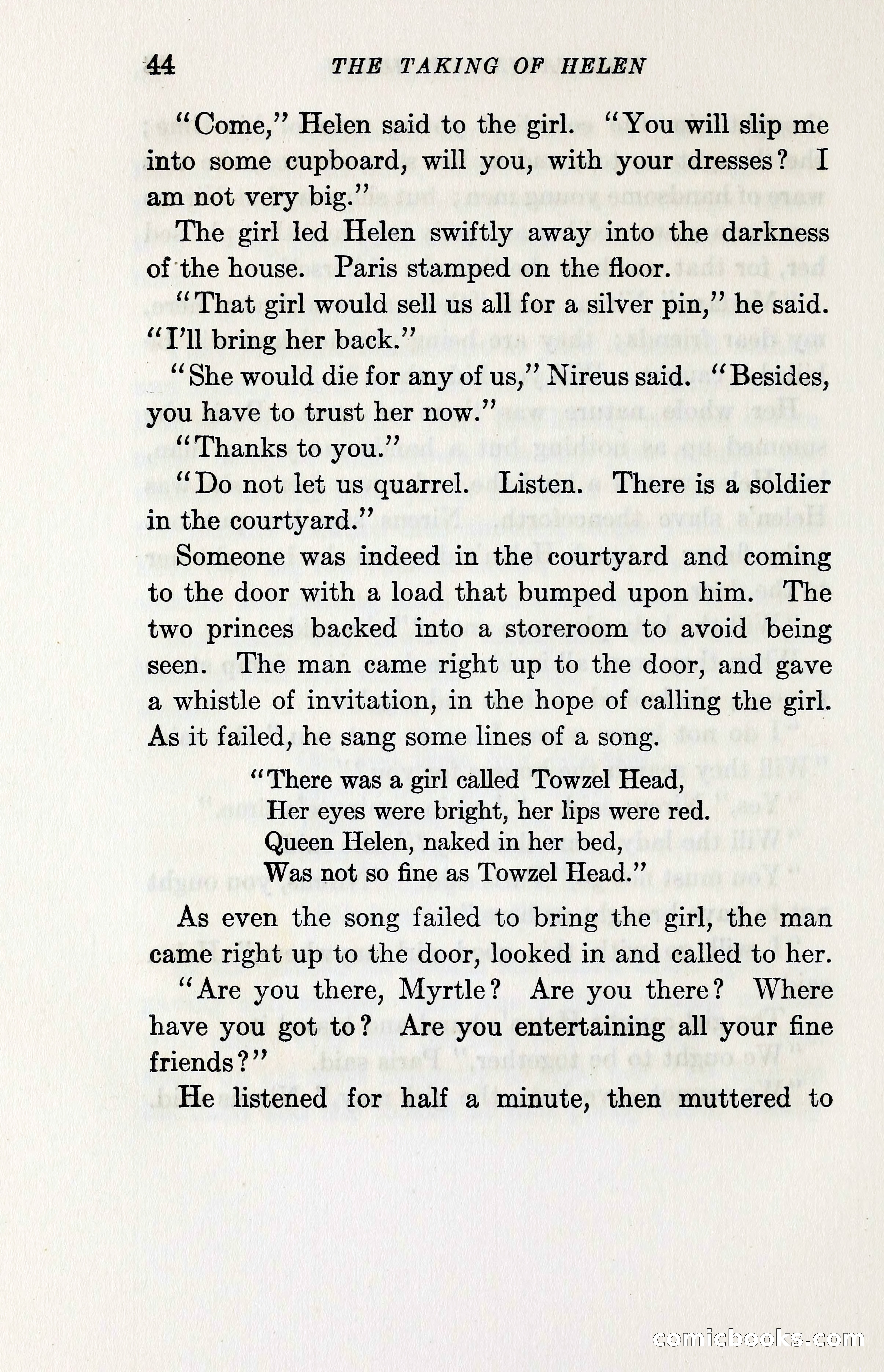 The Taking of Helen by John Masefield — page 56 of 116