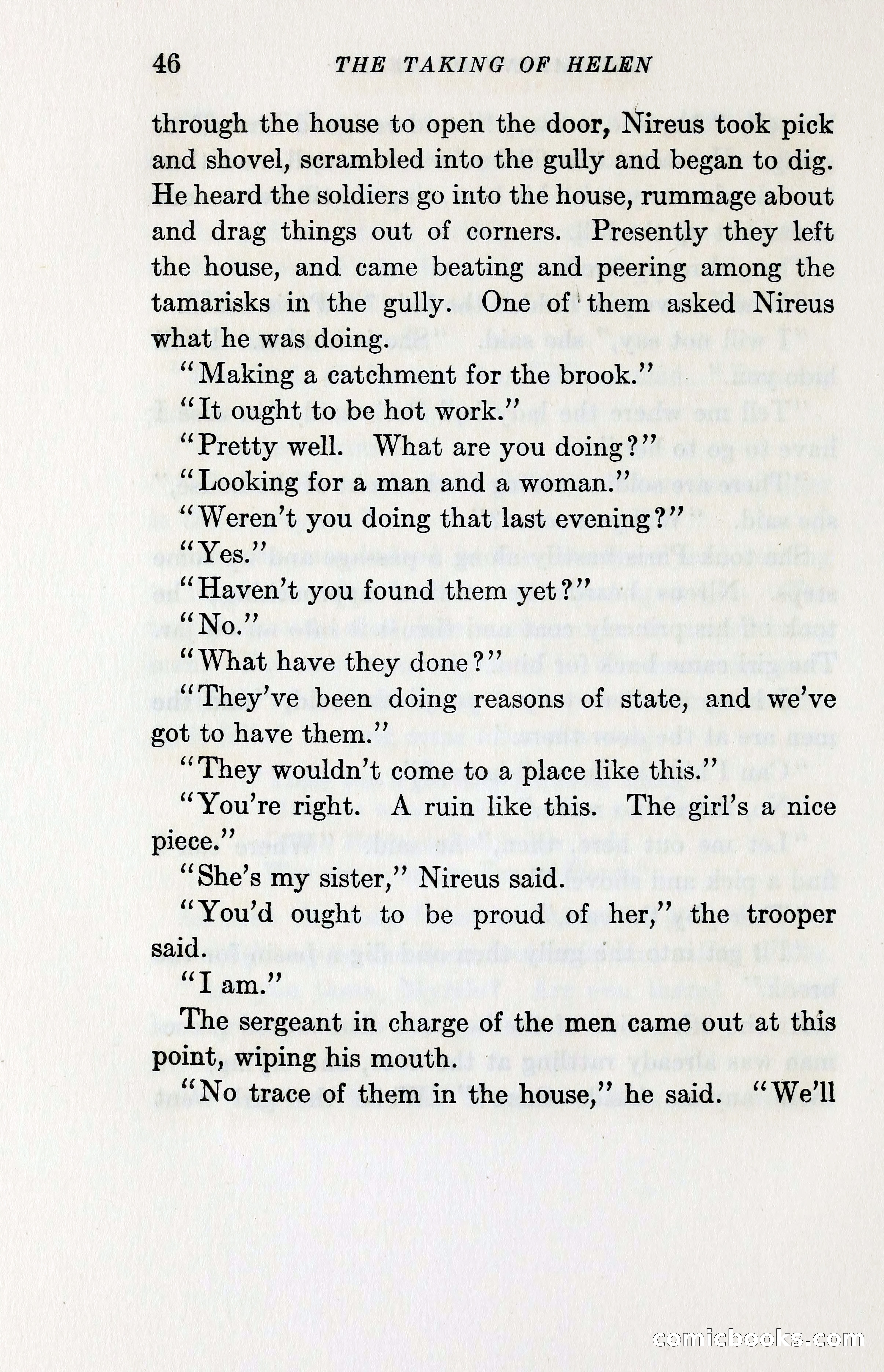 The Taking of Helen by John Masefield — page 58 of 116
