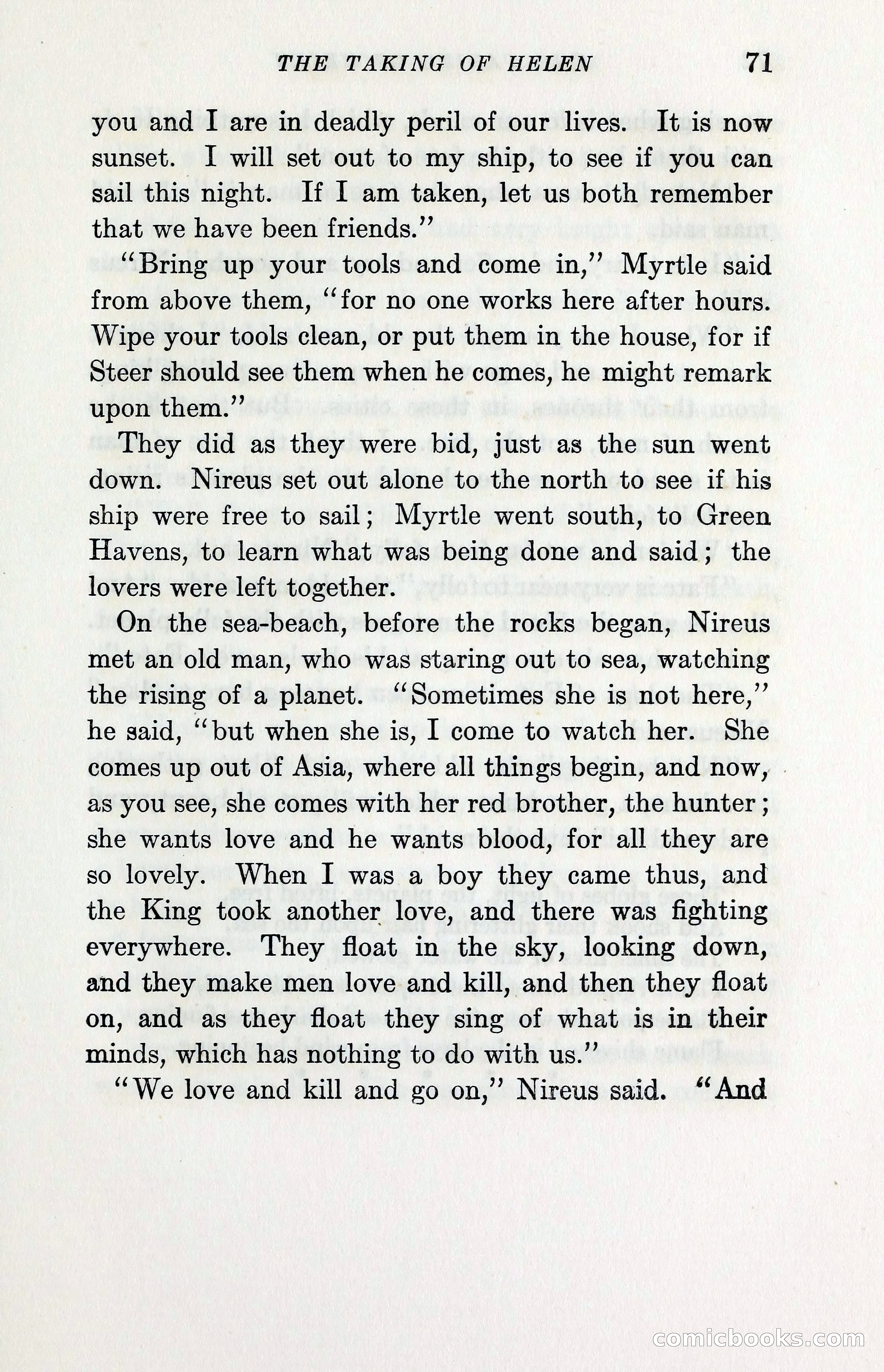 The Taking of Helen by John Masefield — page 83 of 116