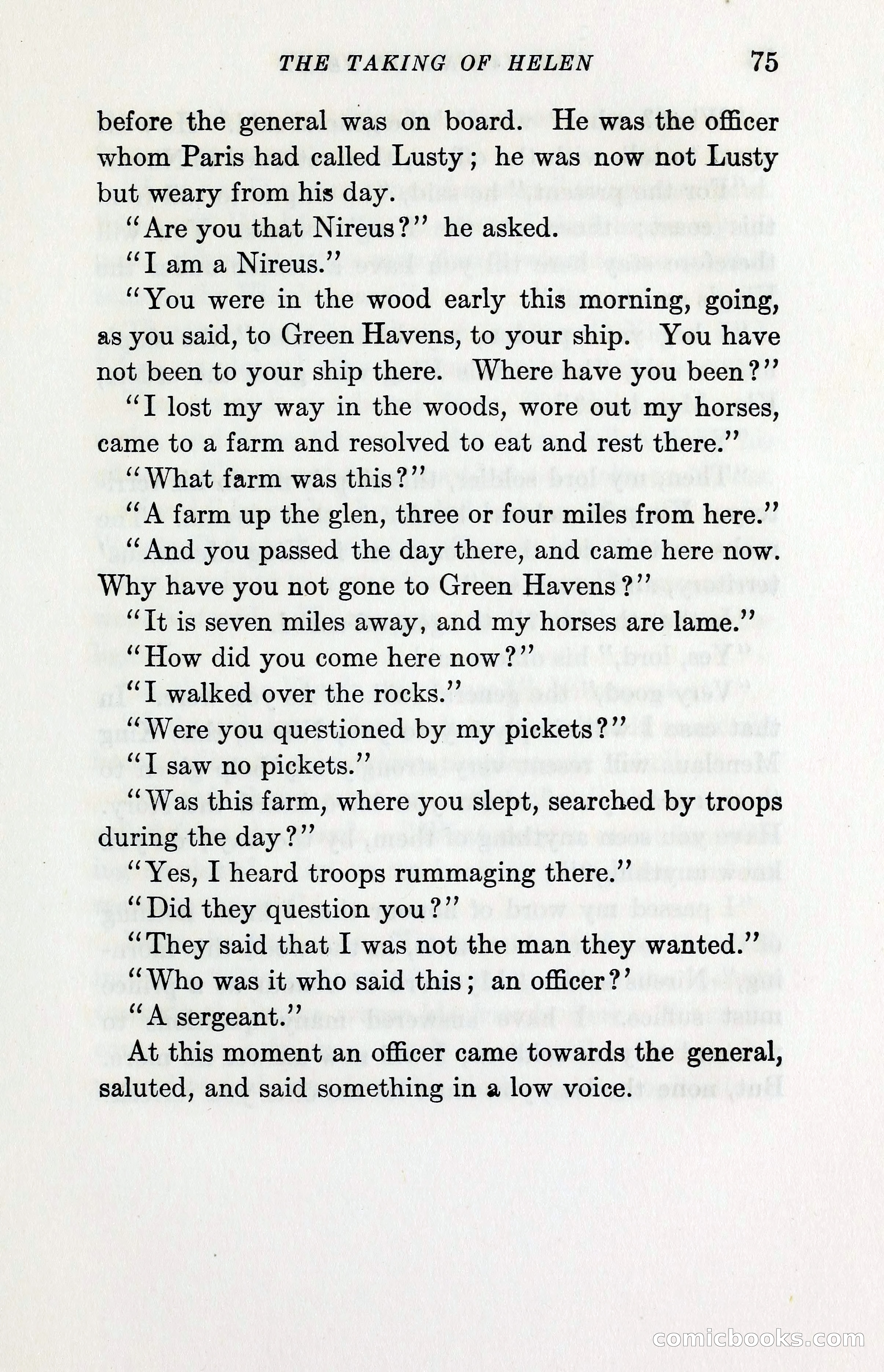 The Taking of Helen by John Masefield — page 87 of 116