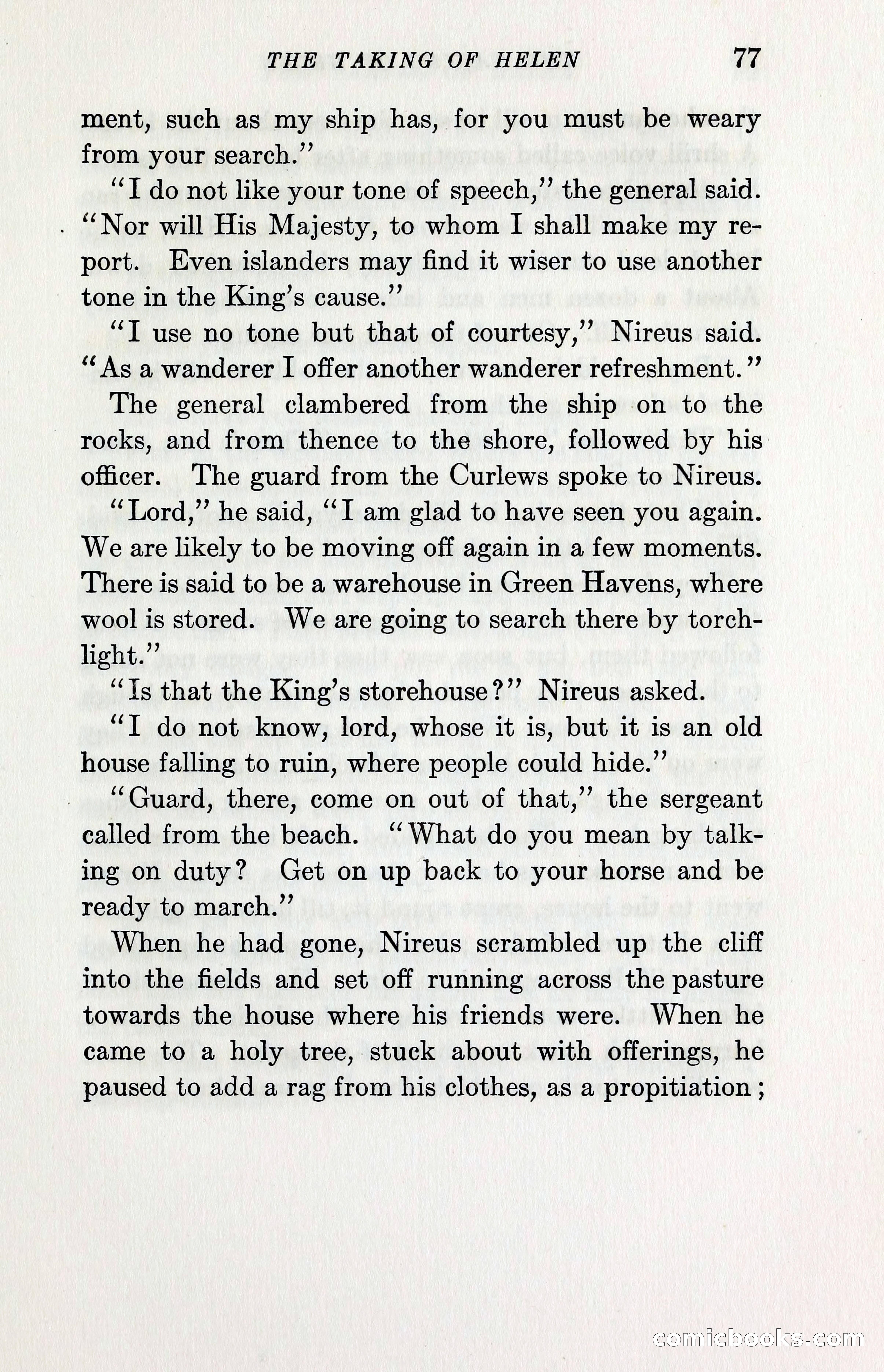 The Taking of Helen by John Masefield — page 89 of 116
