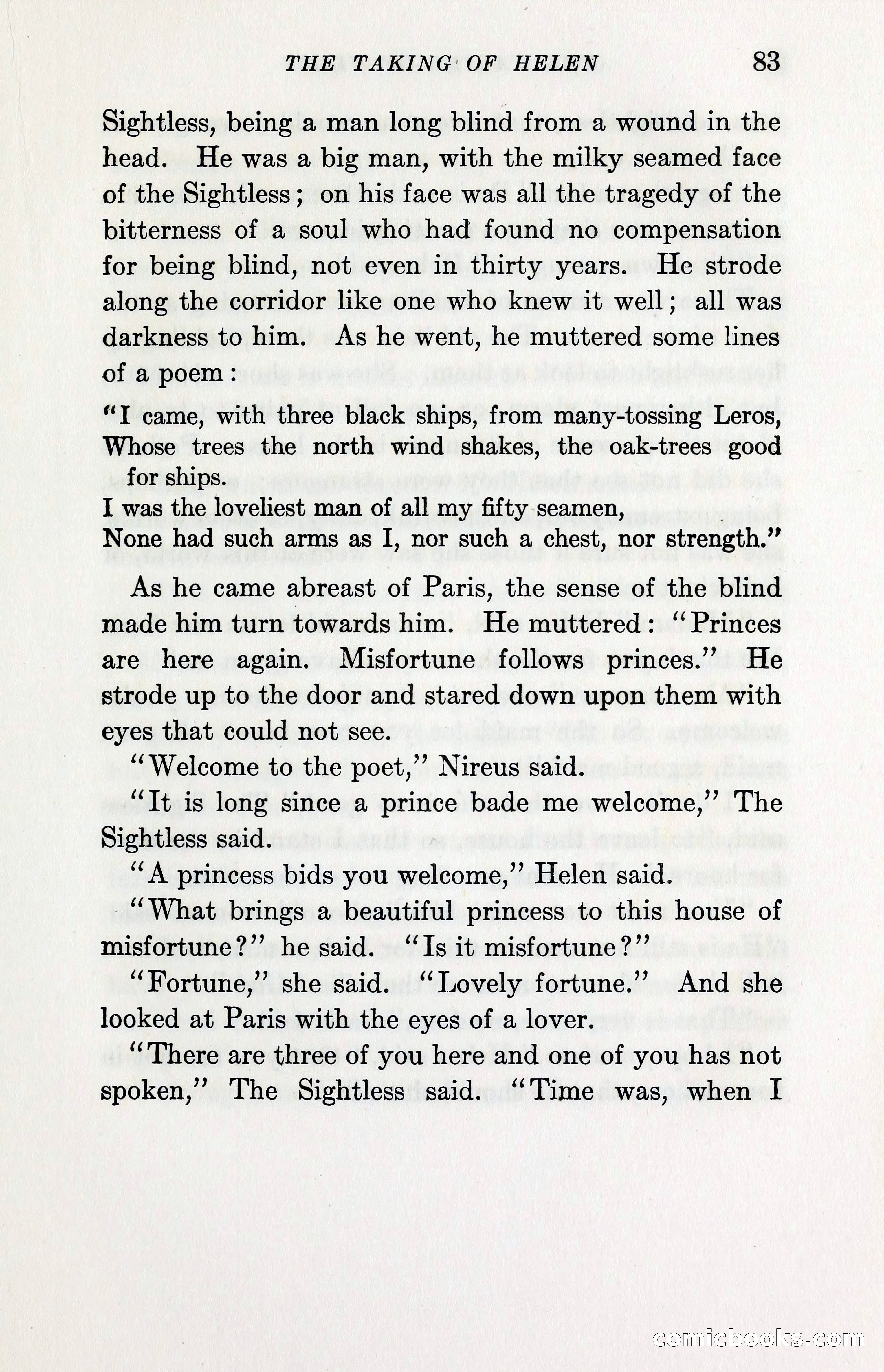 The Taking of Helen by John Masefield — page 95 of 116