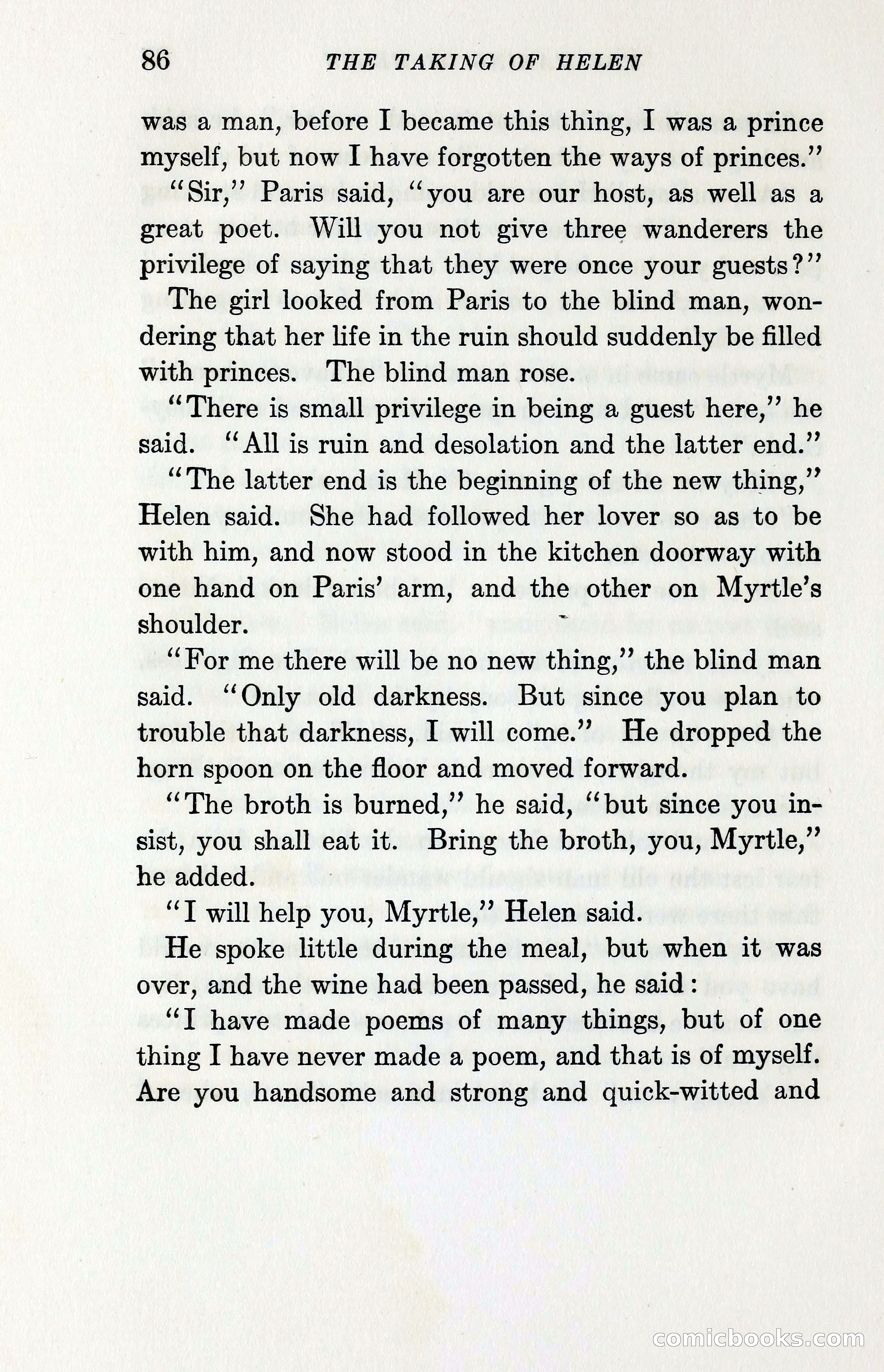 The Taking of Helen by John Masefield — page 98 of 116