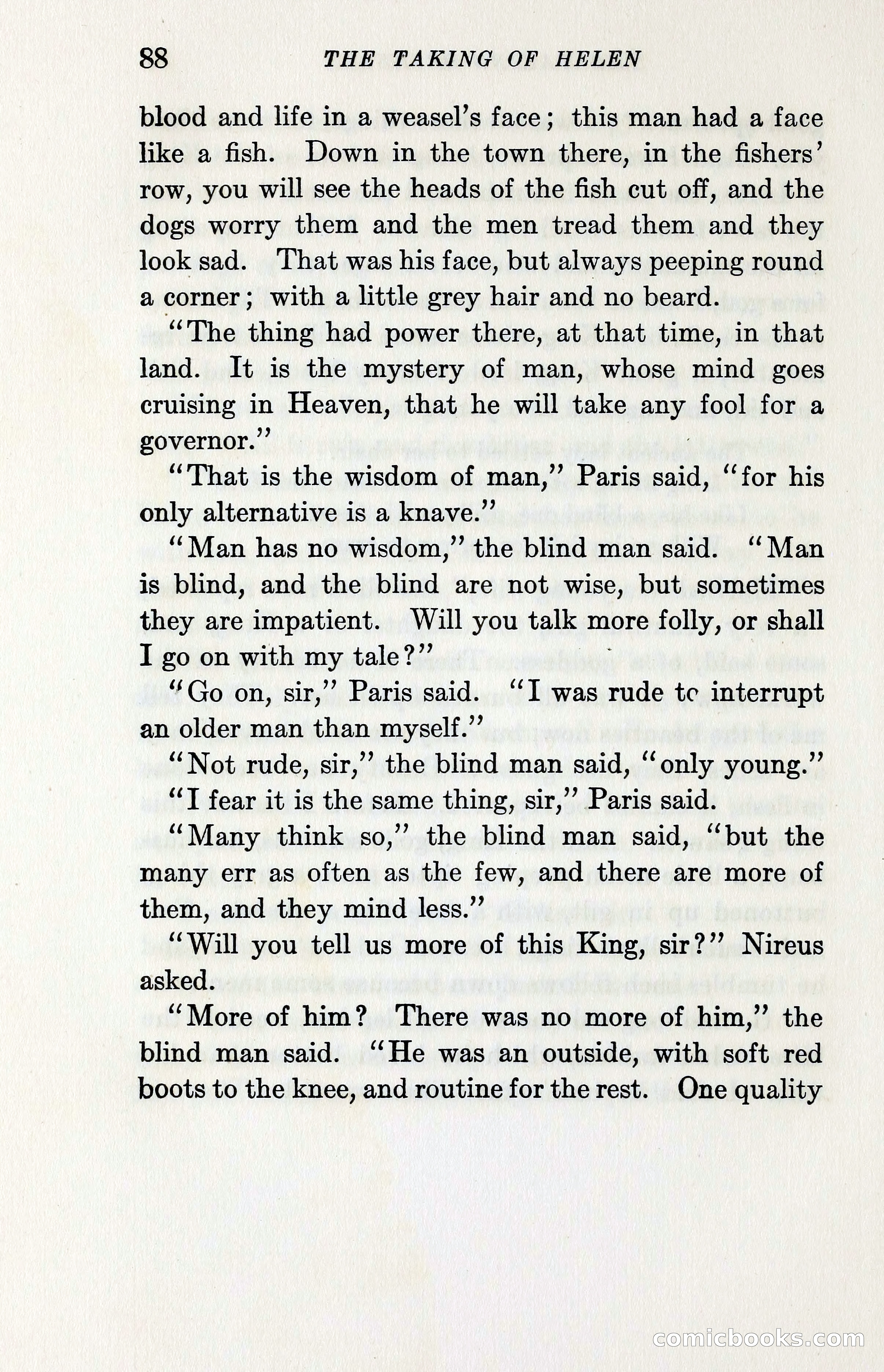 The Taking of Helen by John Masefield — page 100 of 116