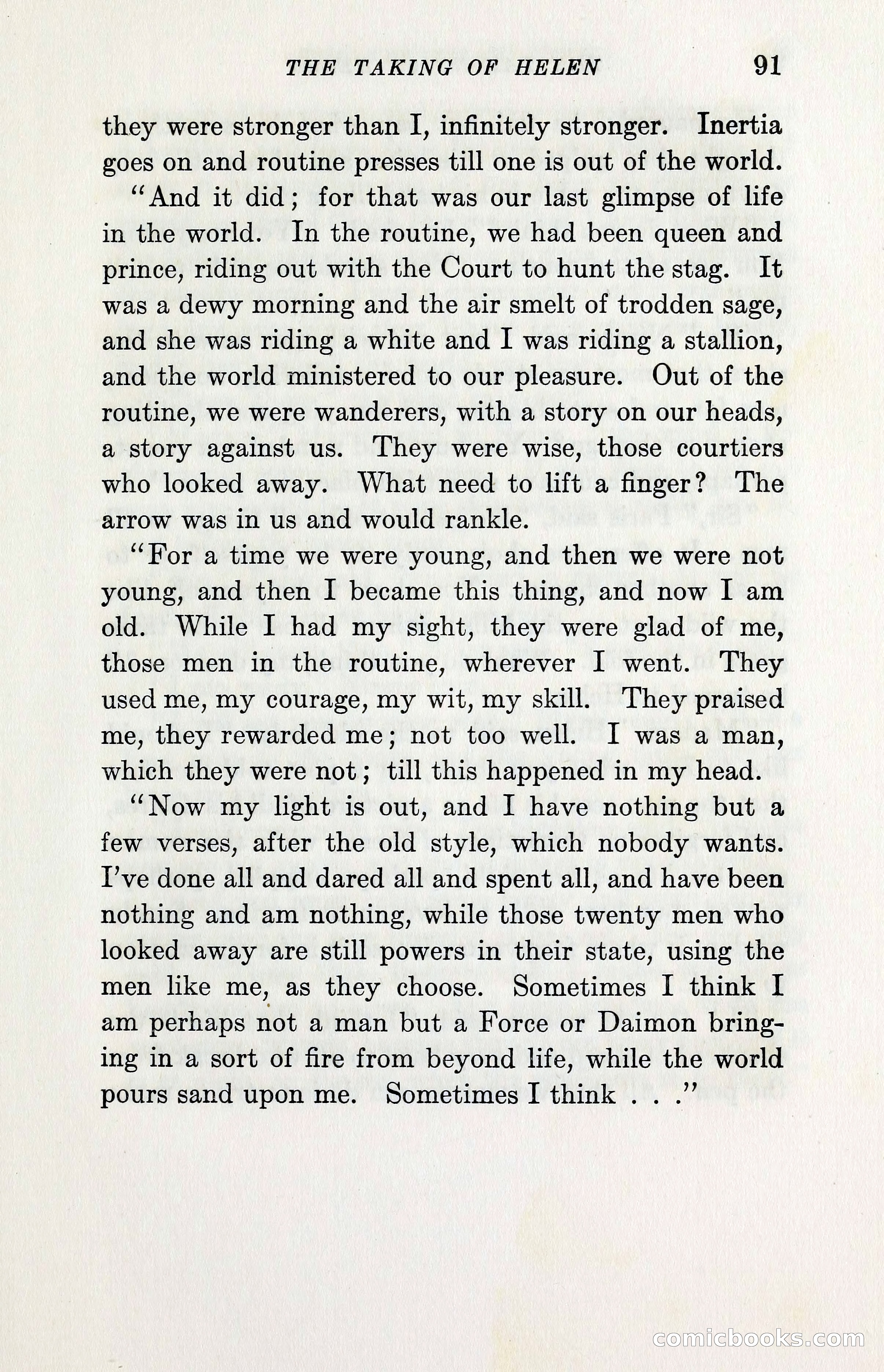 The Taking of Helen by John Masefield — page 103 of 116