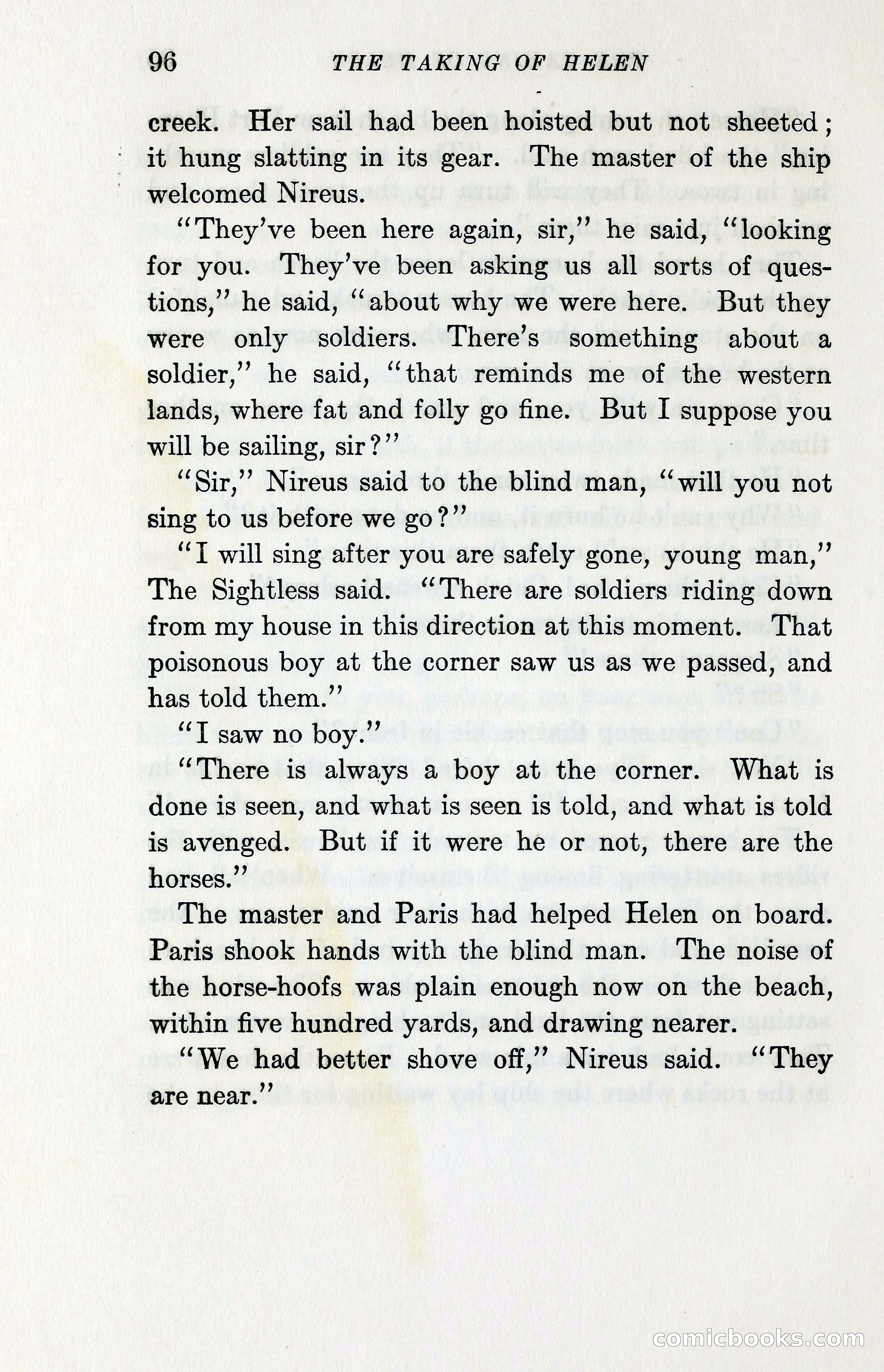 The Taking of Helen by John Masefield — page 108 of 116