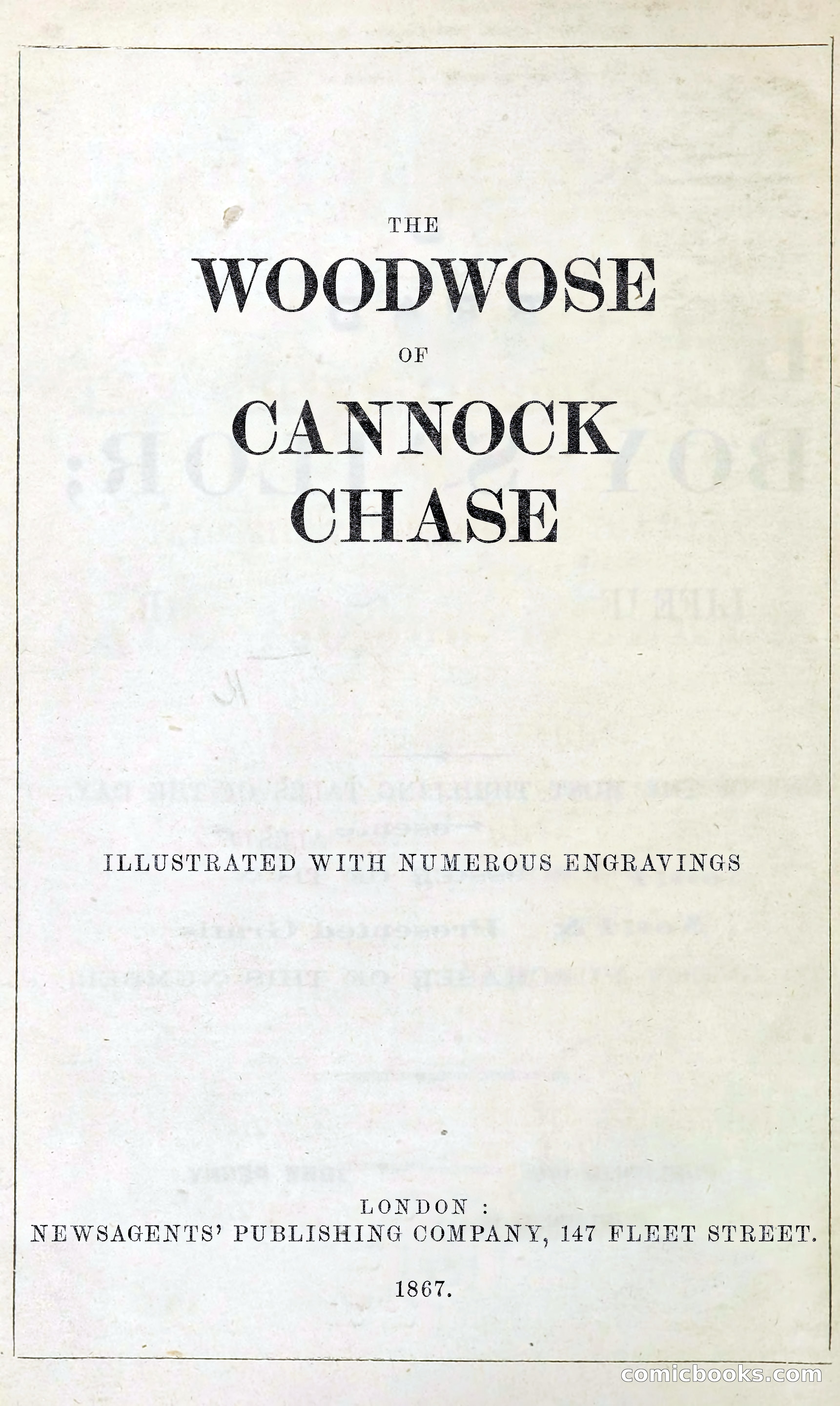 The Woodwose of Cannock Chase — page 3: Penny Dreadfuls, 1867