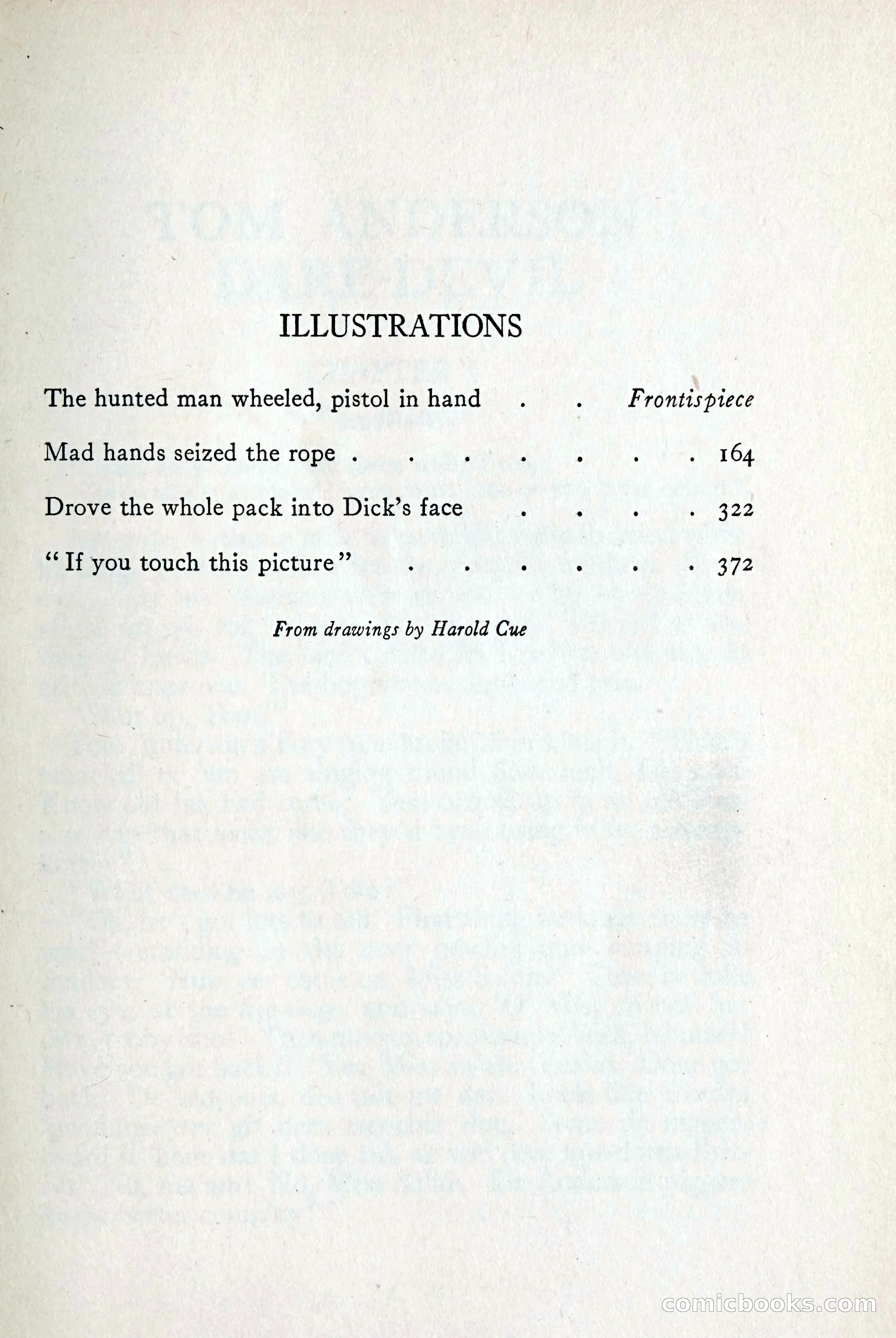 Tom Anderson, Dare-Devil: A Young Virginian in the Revolution — page 15: Penny Dreadfuls, 1916
