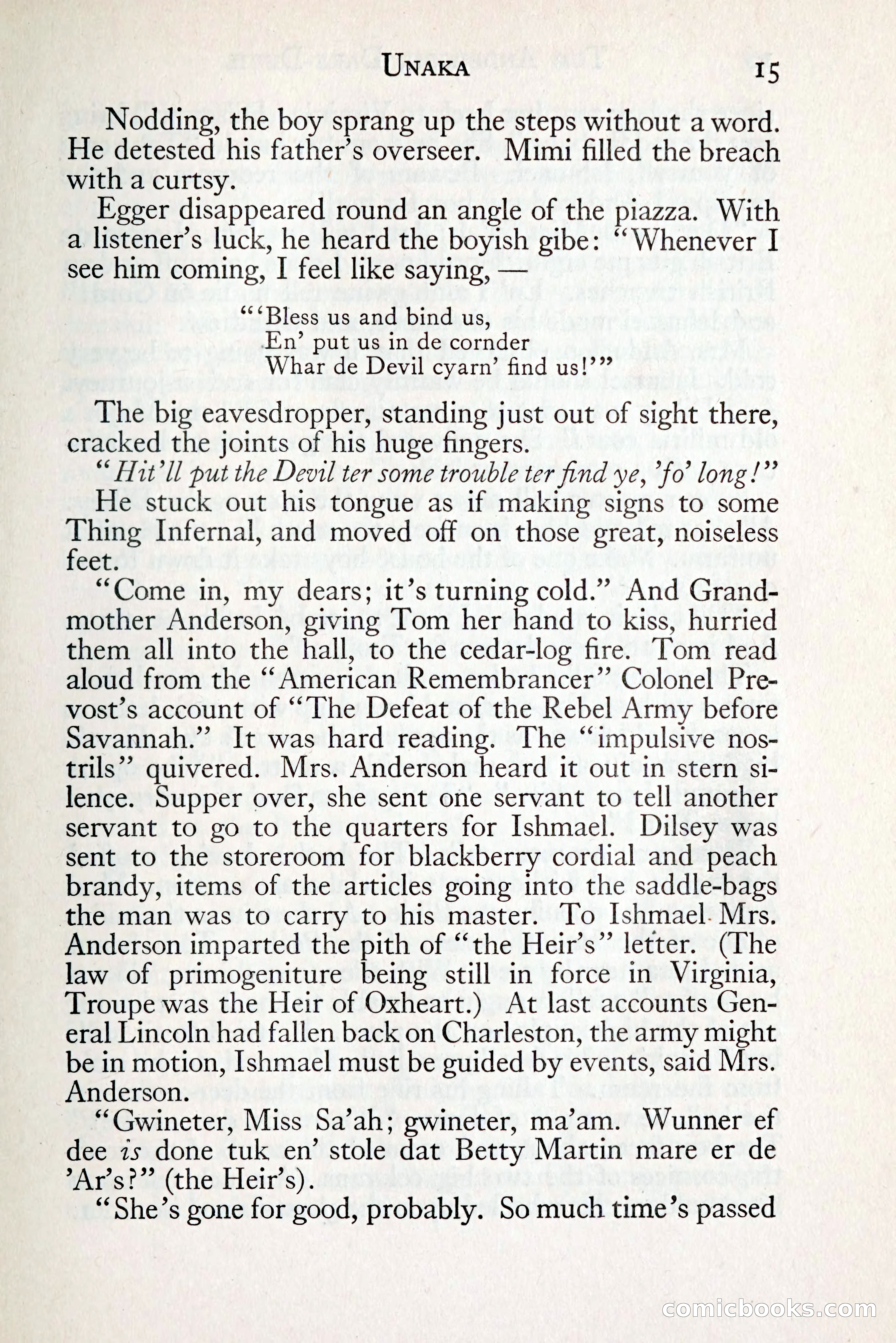 Tom Anderson, Dare-Devil: A Young Virginian in the Revolution — page 31: Penny Dreadfuls, 1916