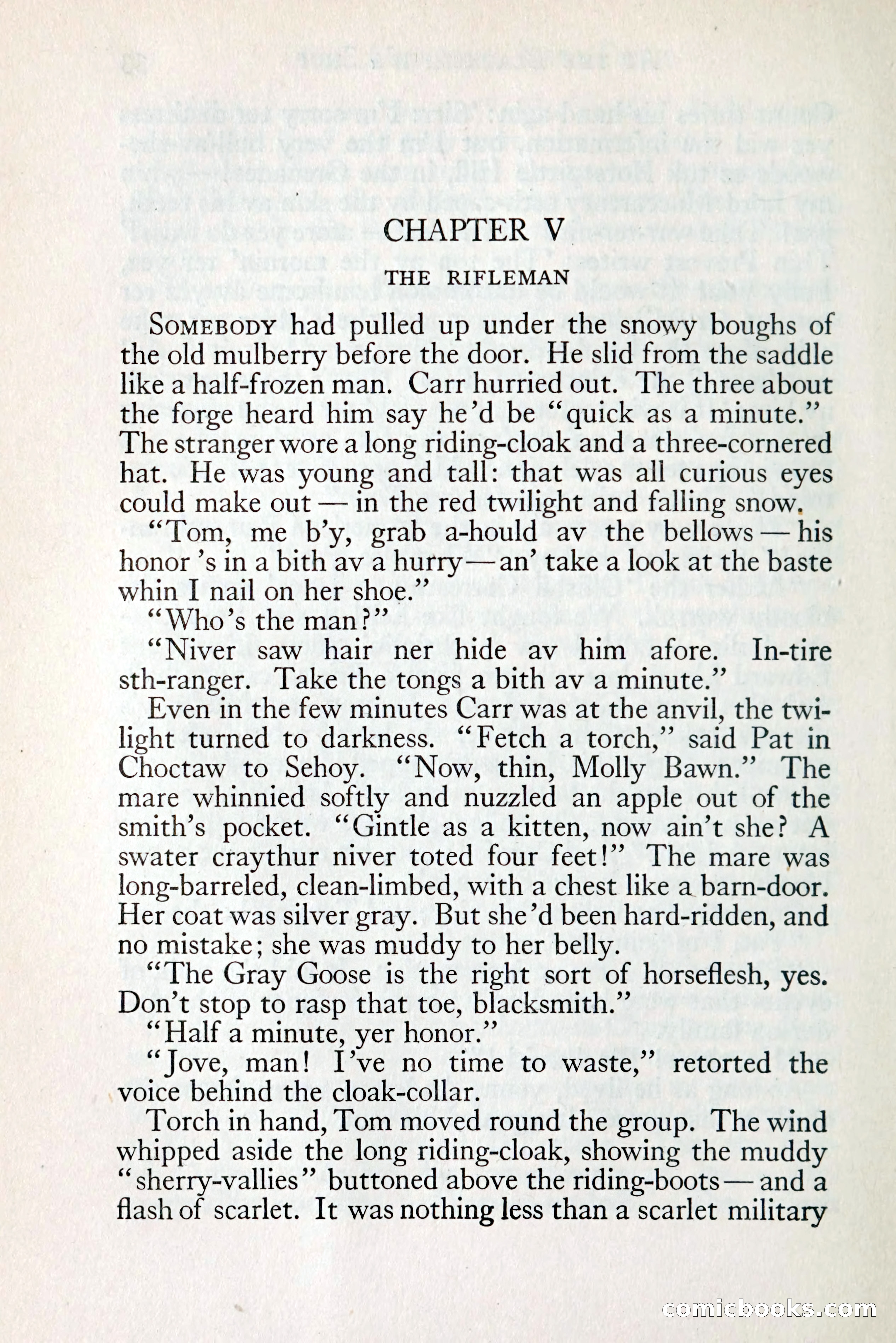 Tom Anderson, Dare-Devil: A Young Virginian in the Revolution — page 50: Penny Dreadfuls, 1916