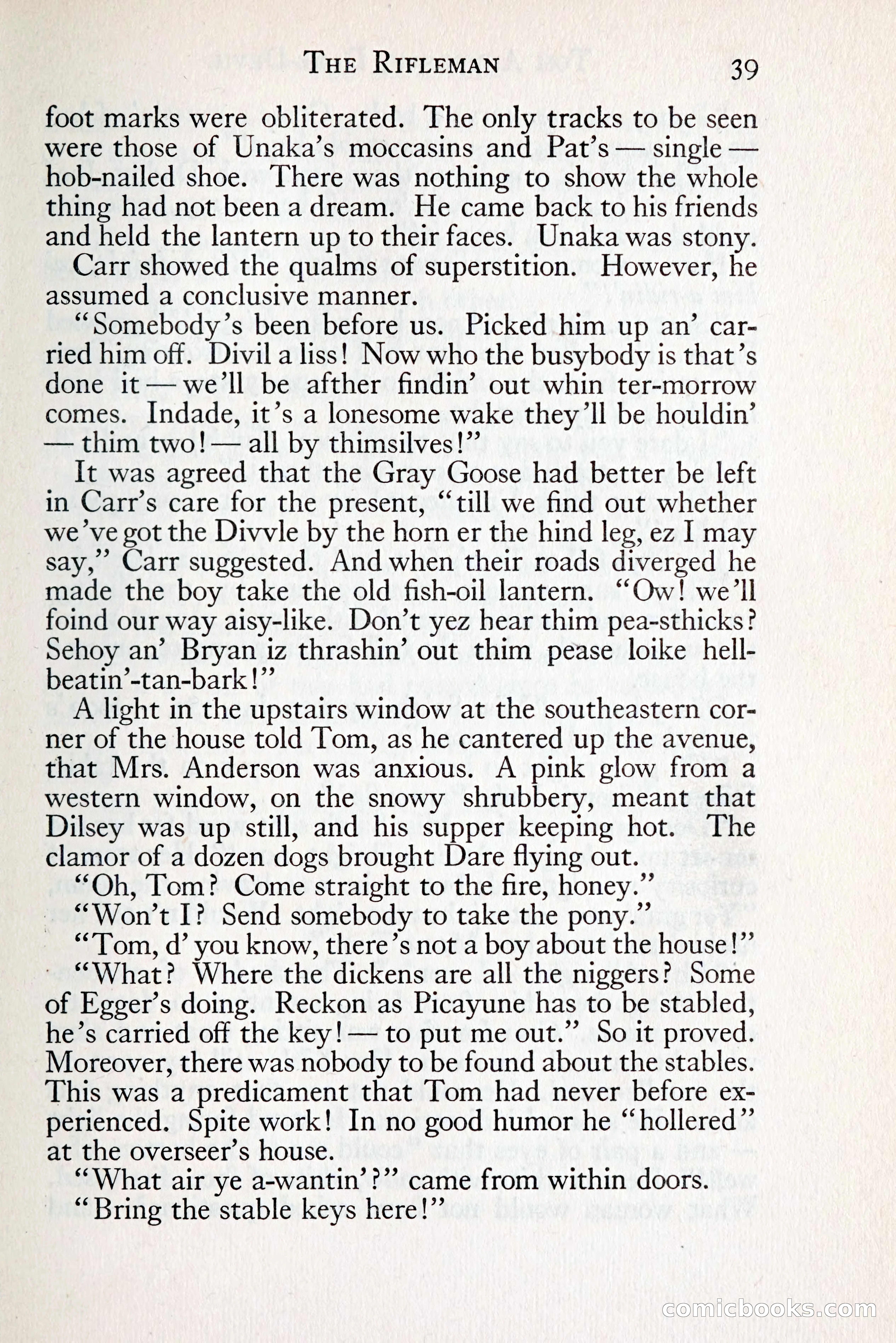 Tom Anderson, Dare-Devil: A Young Virginian in the Revolution — page 55: Penny Dreadfuls, 1916