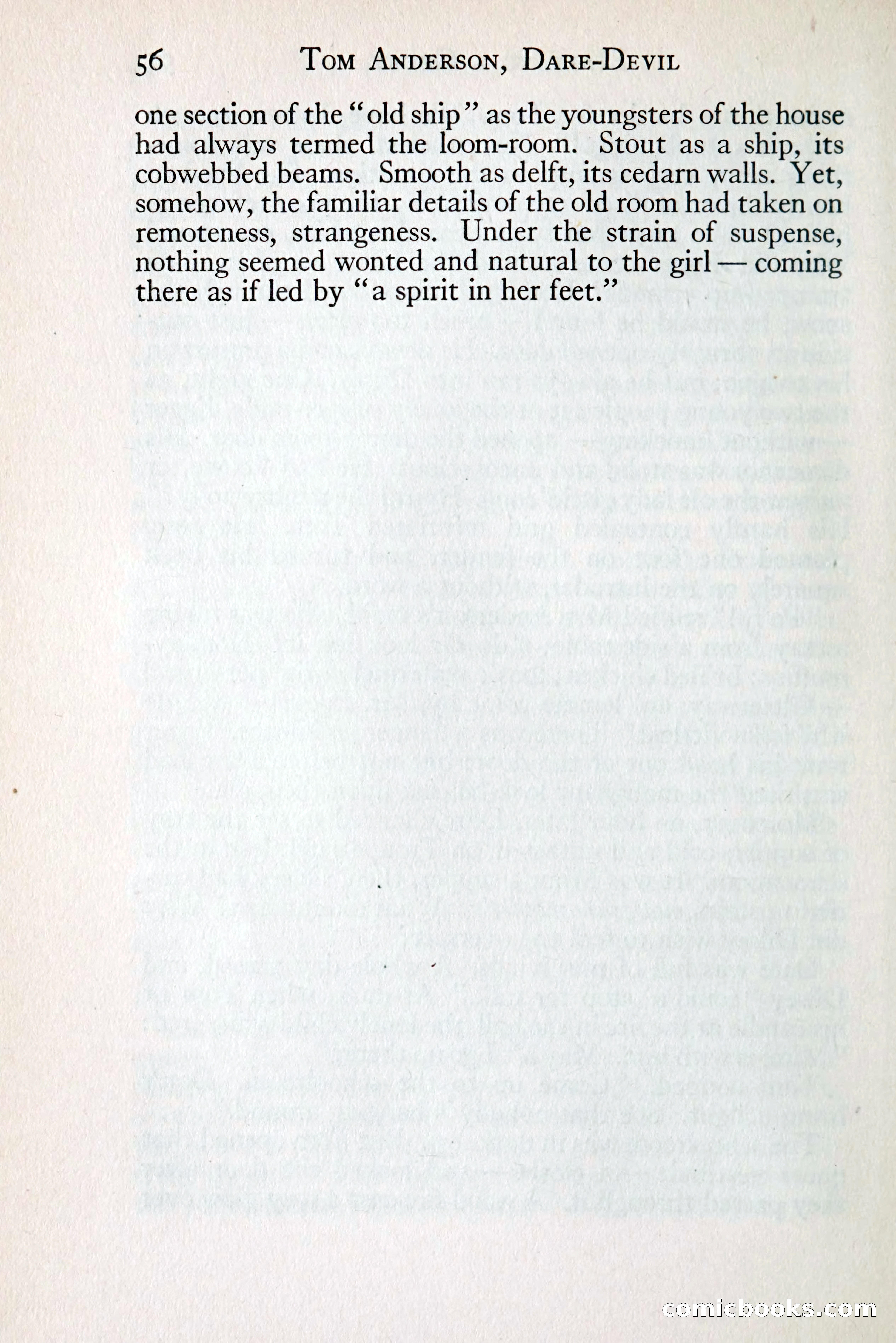 Tom Anderson, Dare-Devil: A Young Virginian in the Revolution — page 72: Penny Dreadfuls, 1916