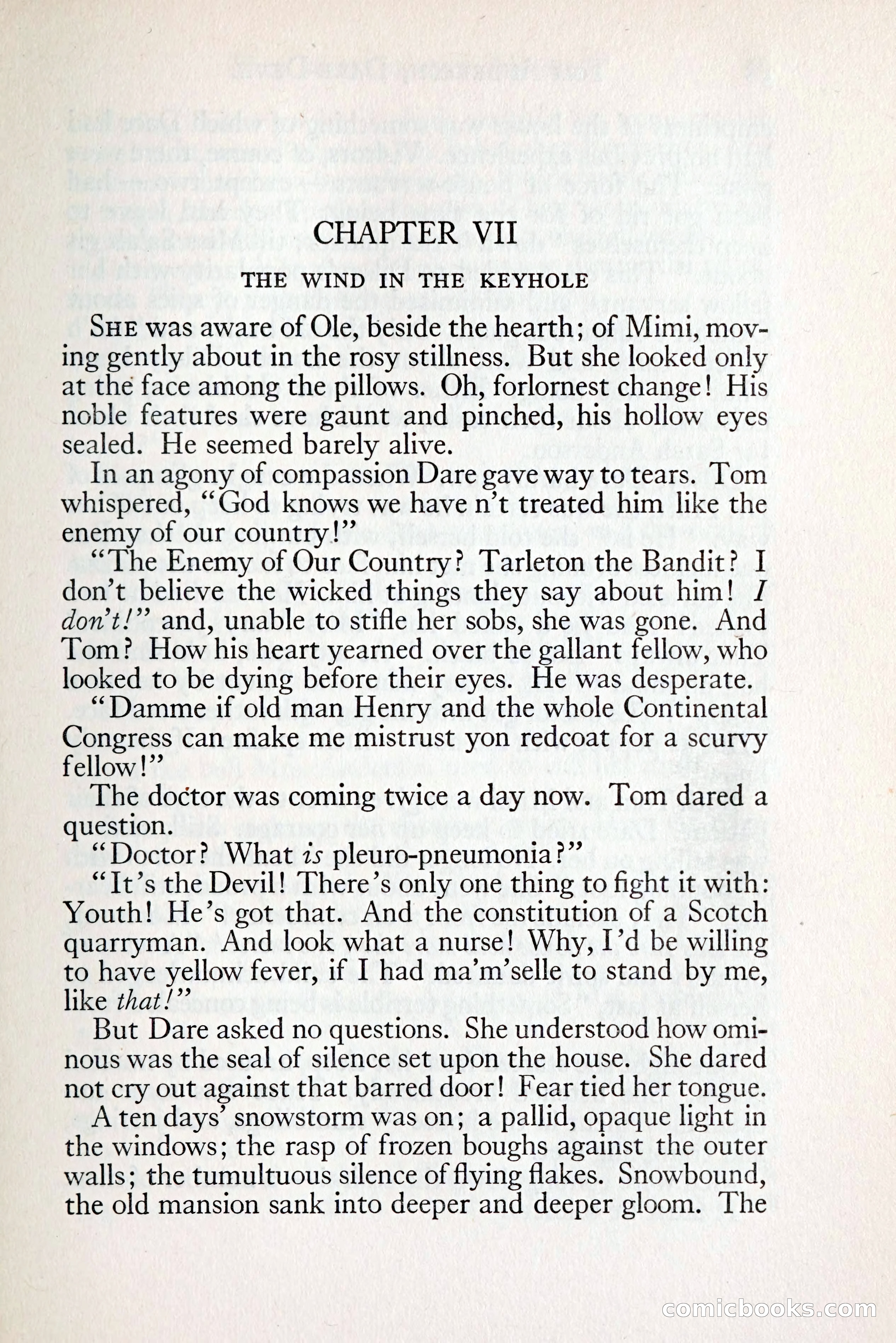 Tom Anderson, Dare-Devil: A Young Virginian in the Revolution — page 73: Penny Dreadfuls, 1916