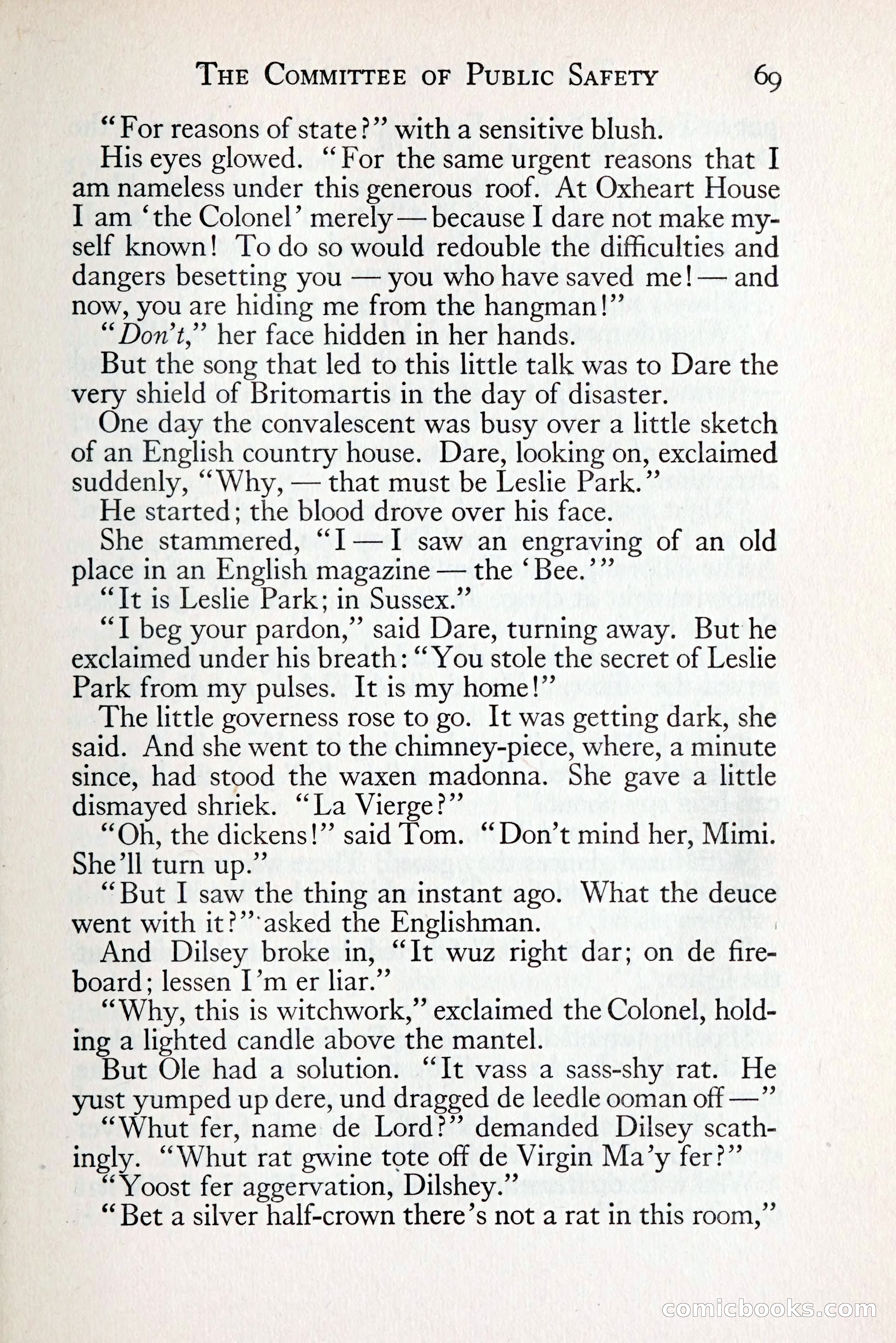 Tom Anderson, Dare-Devil: A Young Virginian in the Revolution — page 85: Penny Dreadfuls, 1916