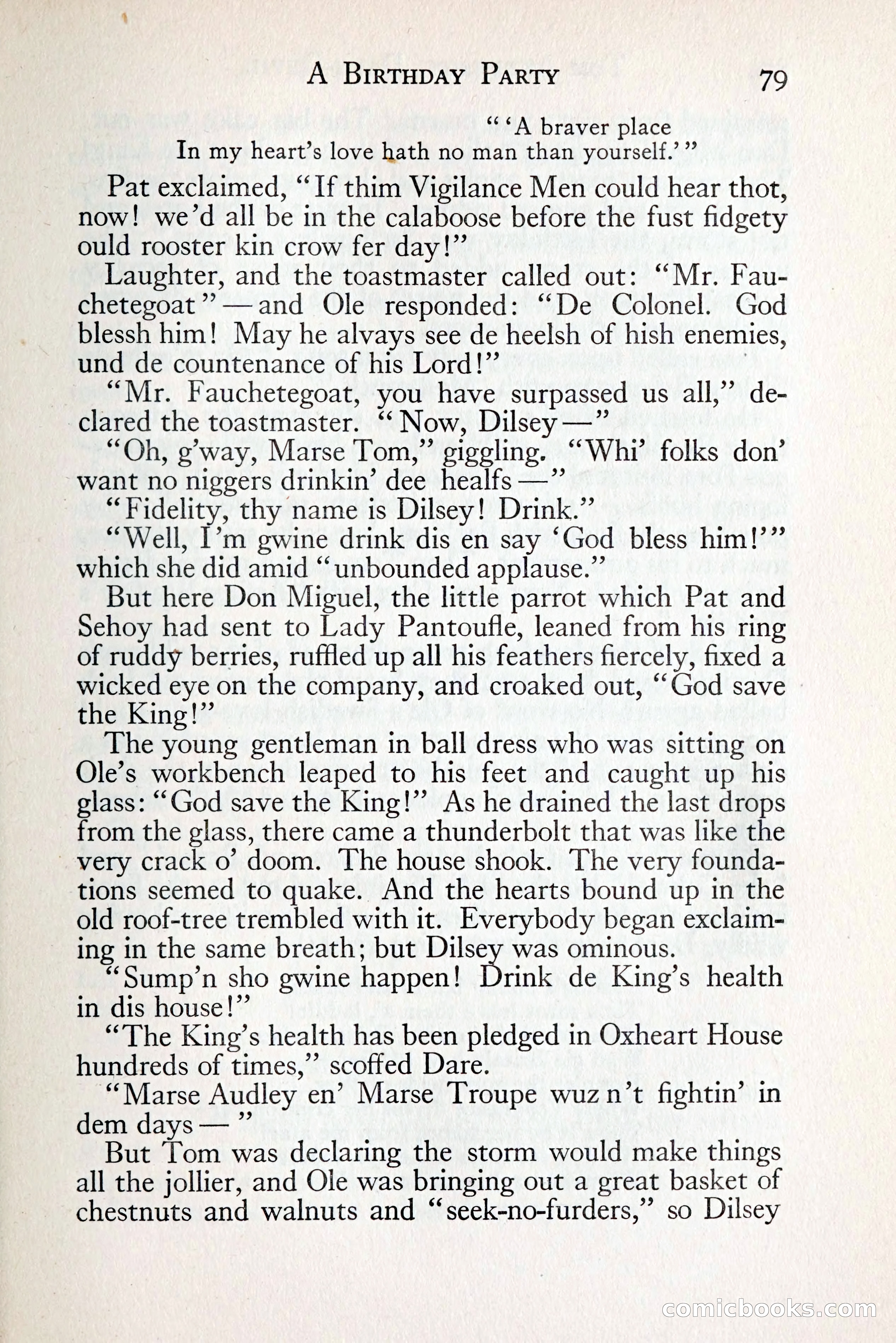 Tom Anderson, Dare-Devil: A Young Virginian in the Revolution — page 95: Penny Dreadfuls, 1916