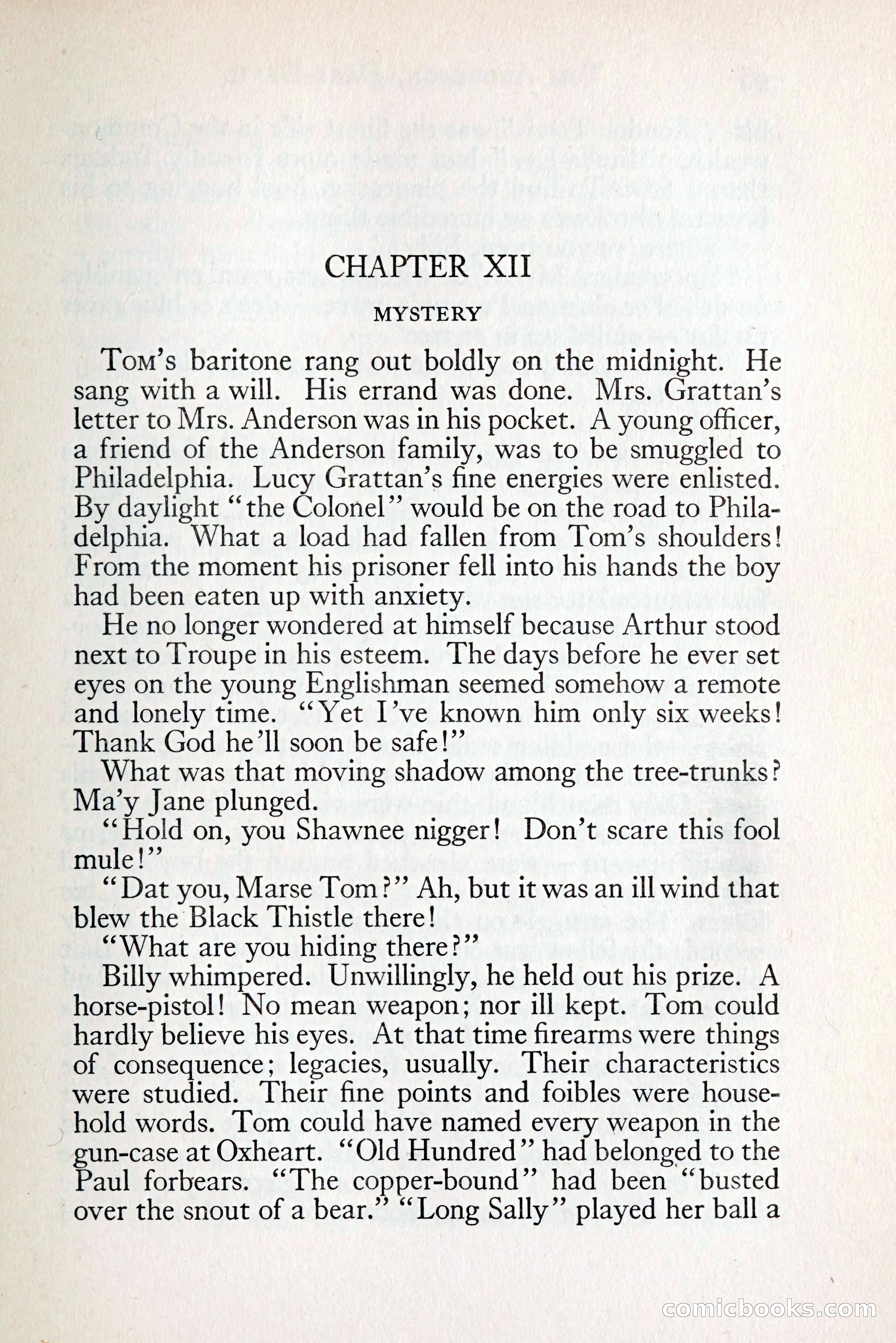 Tom Anderson, Dare-Devil: A Young Virginian in the Revolution — page 111: Penny Dreadfuls, 1916