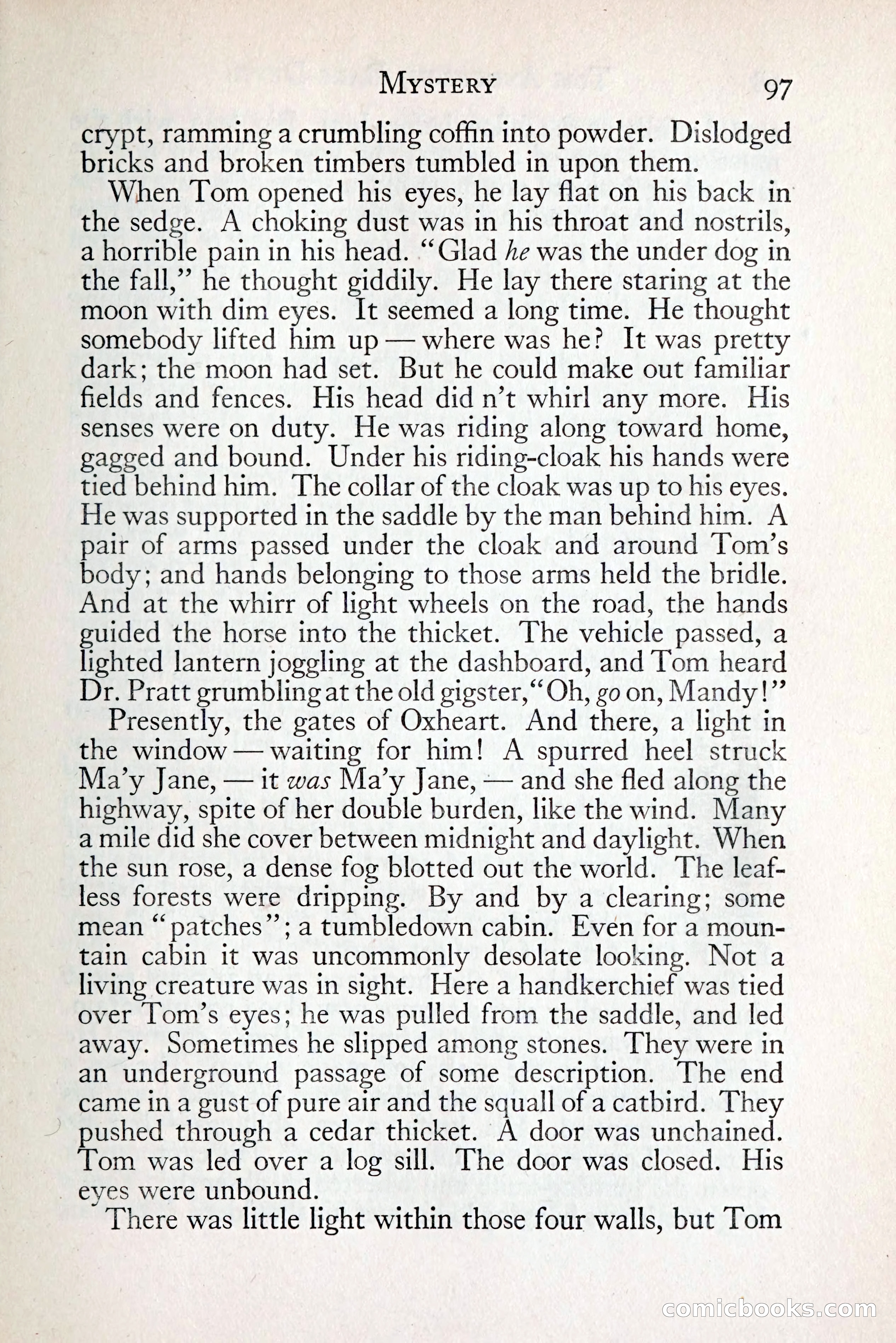 Tom Anderson, Dare-Devil: A Young Virginian in the Revolution — page 113: Penny Dreadfuls, 1916