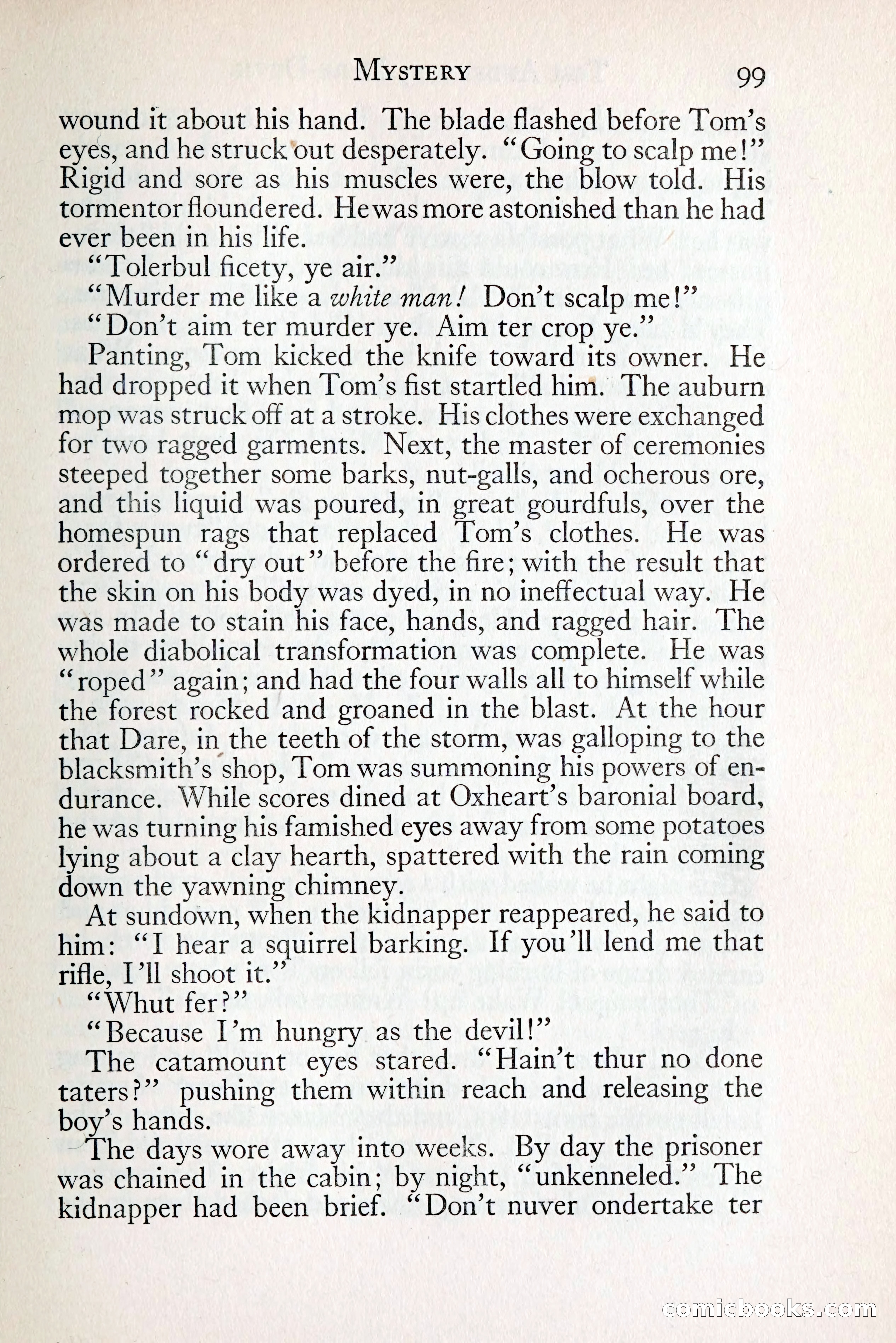 Tom Anderson, Dare-Devil: A Young Virginian in the Revolution — page 115: Penny Dreadfuls, 1916